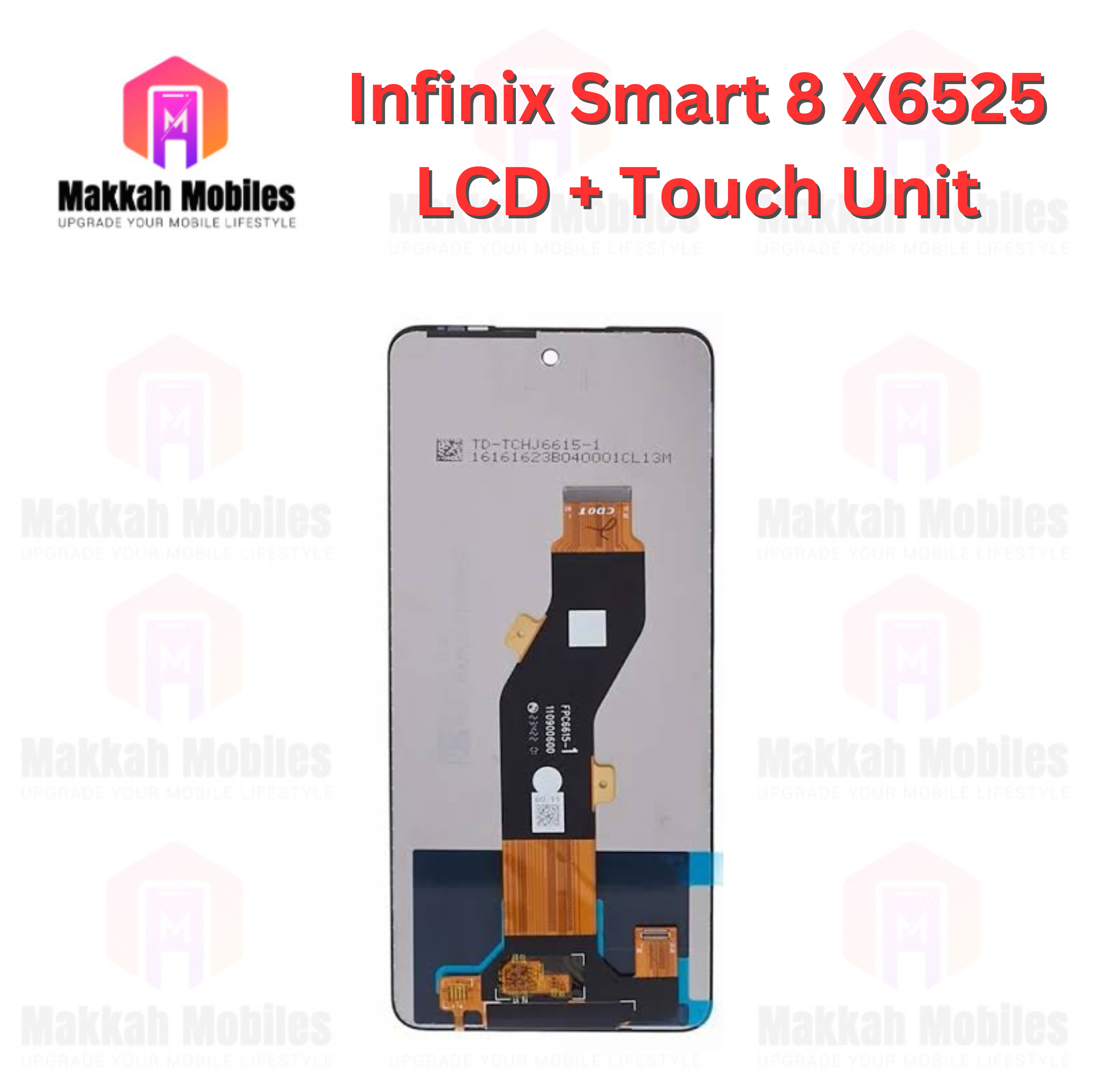 Infinix Smart 8 X6525 LCD + Touch Complete Panel Unit