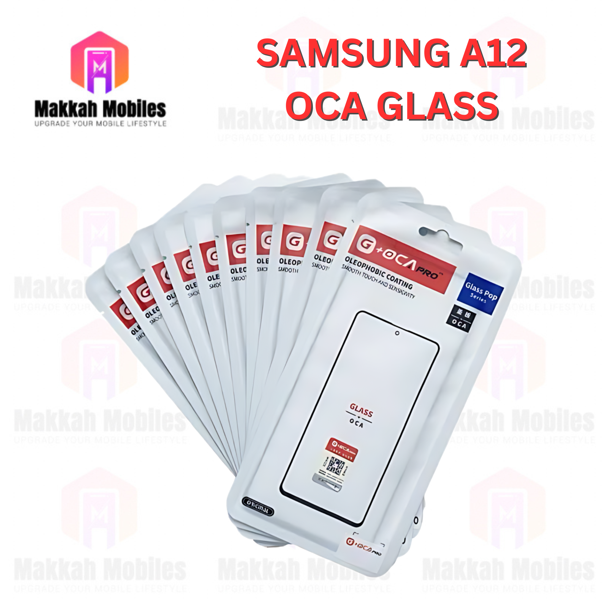 Samsung A12 OCA + Touch Glass Replacement