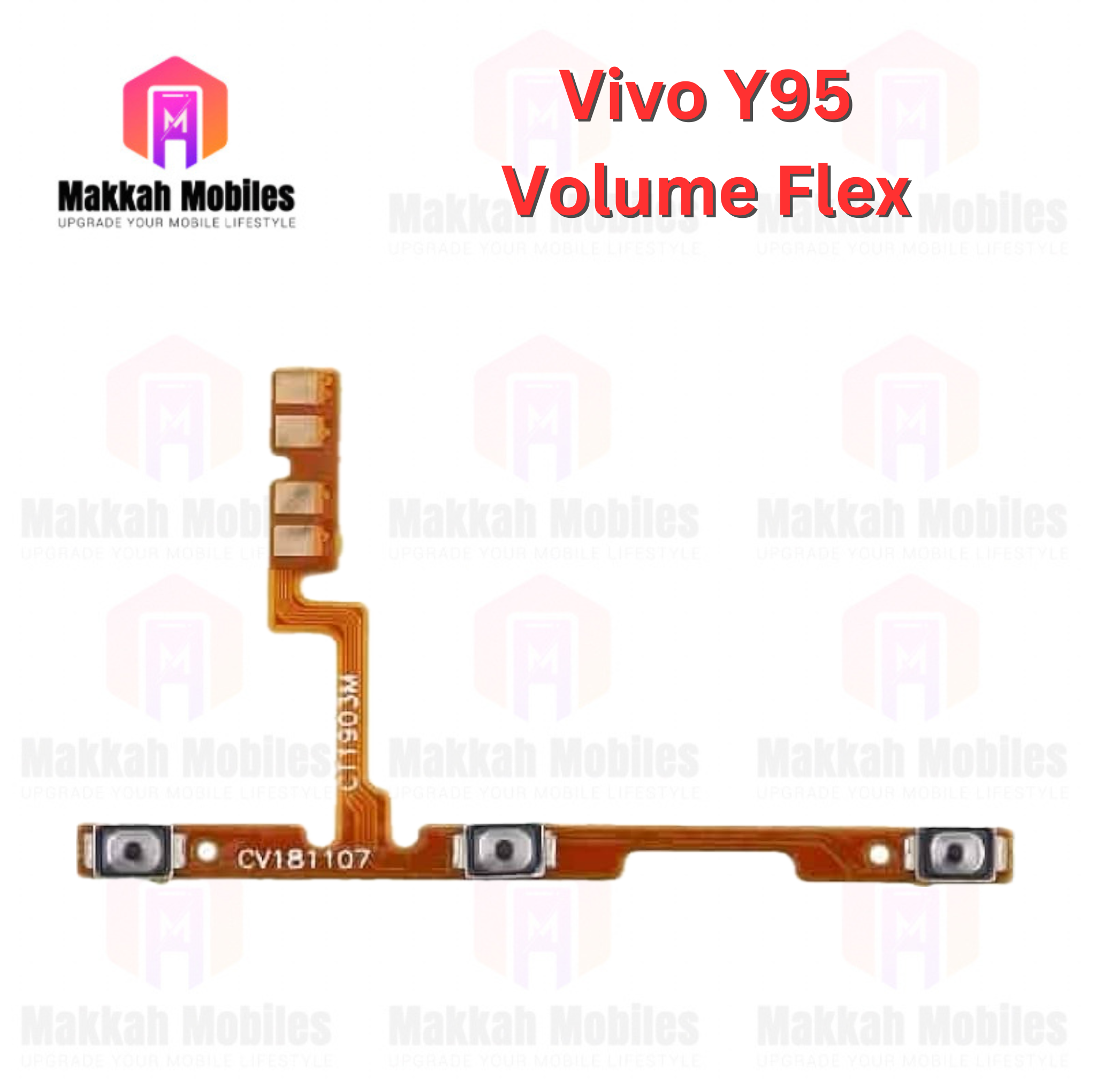 Vivo Y95 Volume Button Flex Power Button Strip Replacement