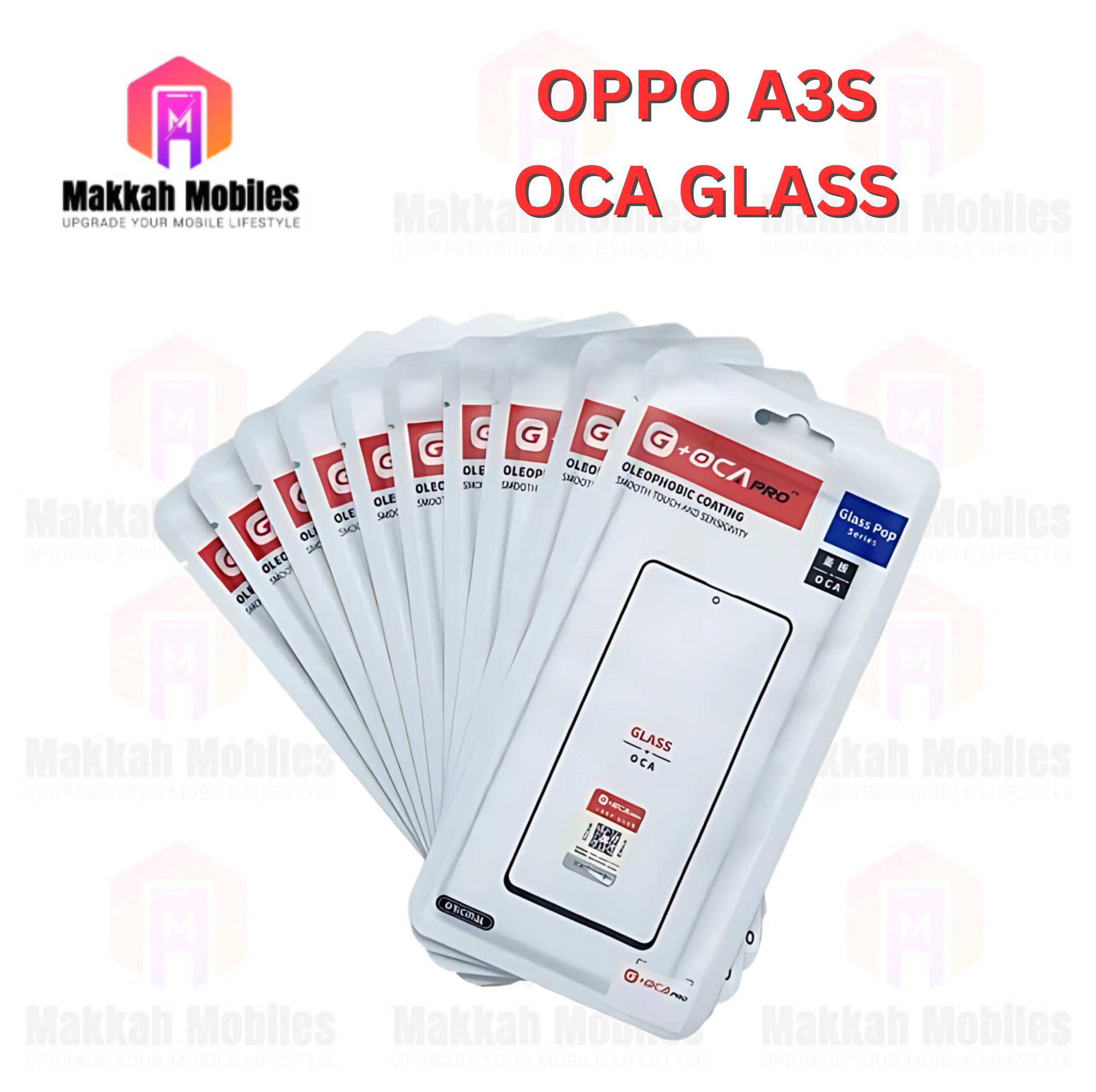 Oppo A3s OCA + Touch Glass Digitizer Replacement