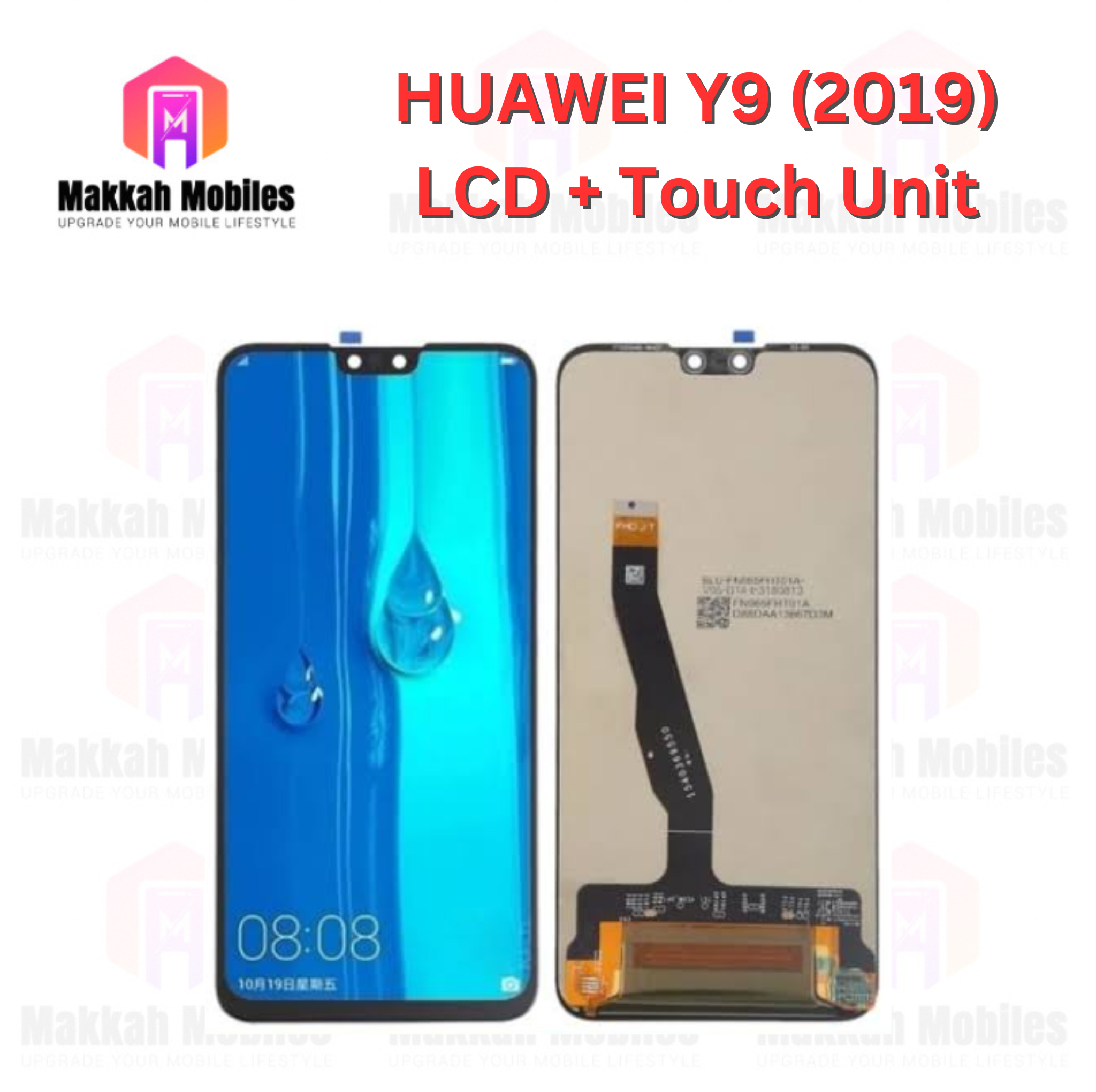 Huawei Y9 LCD + Touch Complete Panel Unit Replacement