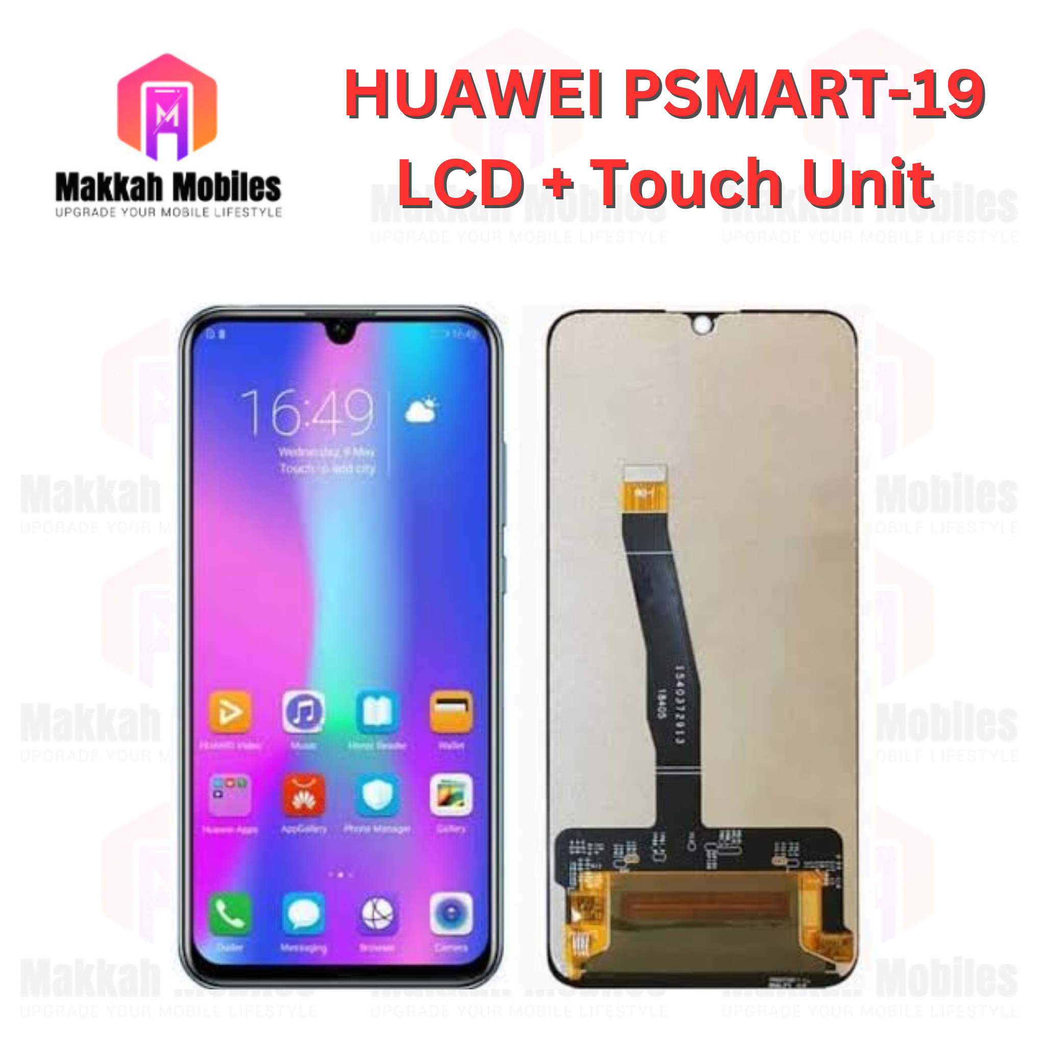 Huawei P Smart 19 LCD + Touch Complete Panel Unit Replacement