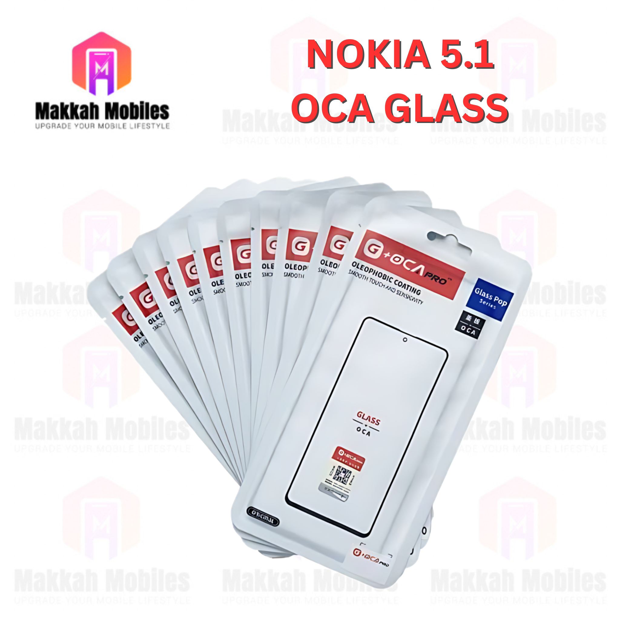 Nokia 5.1 OCA + Touch Glass Replacement