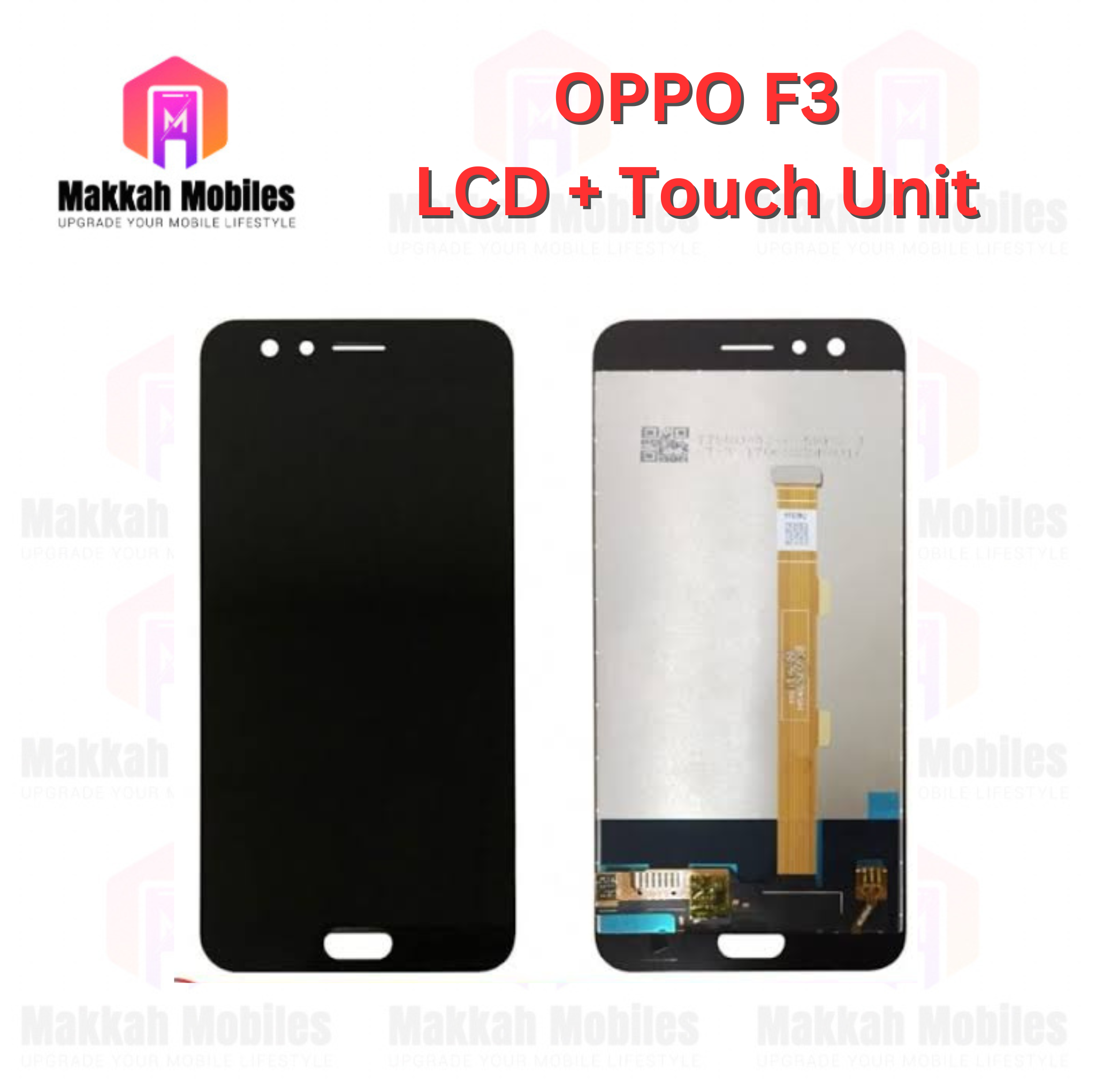 Oppo F3 LCD + Touch Complete Panel Unit