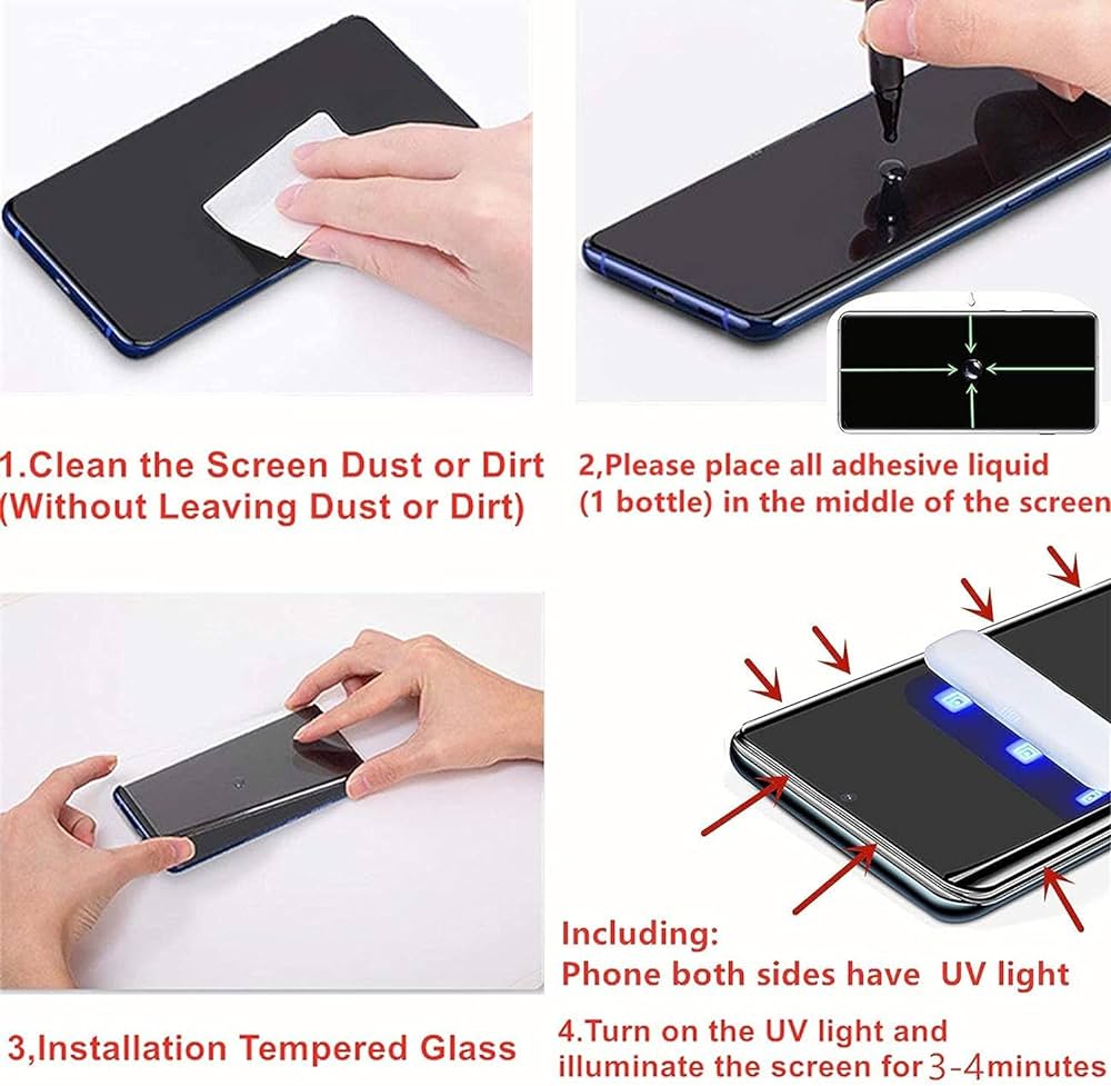 Smasung S22 Ultra UV Tempered Glass Protector