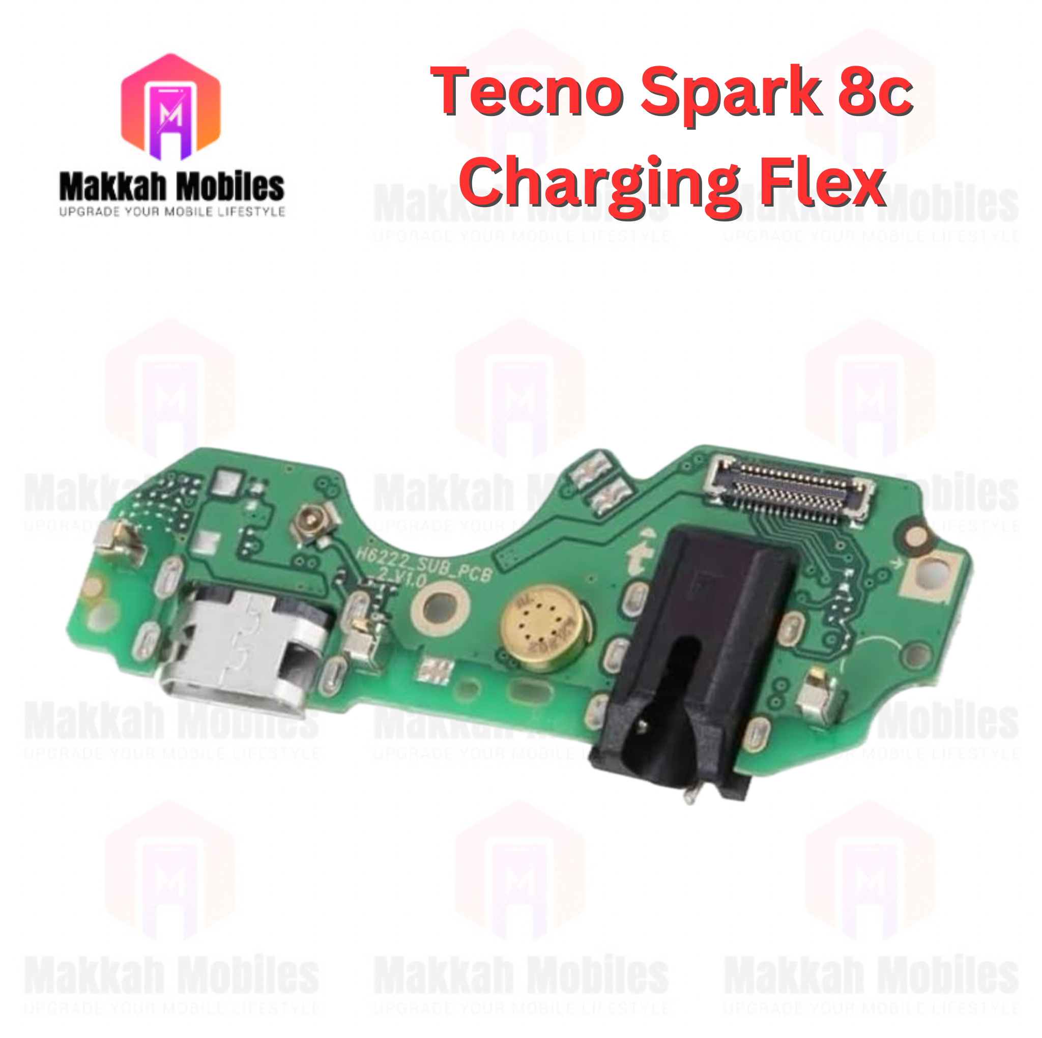 Tecno Spark 8c Charging Flex Original Port Board Replacement