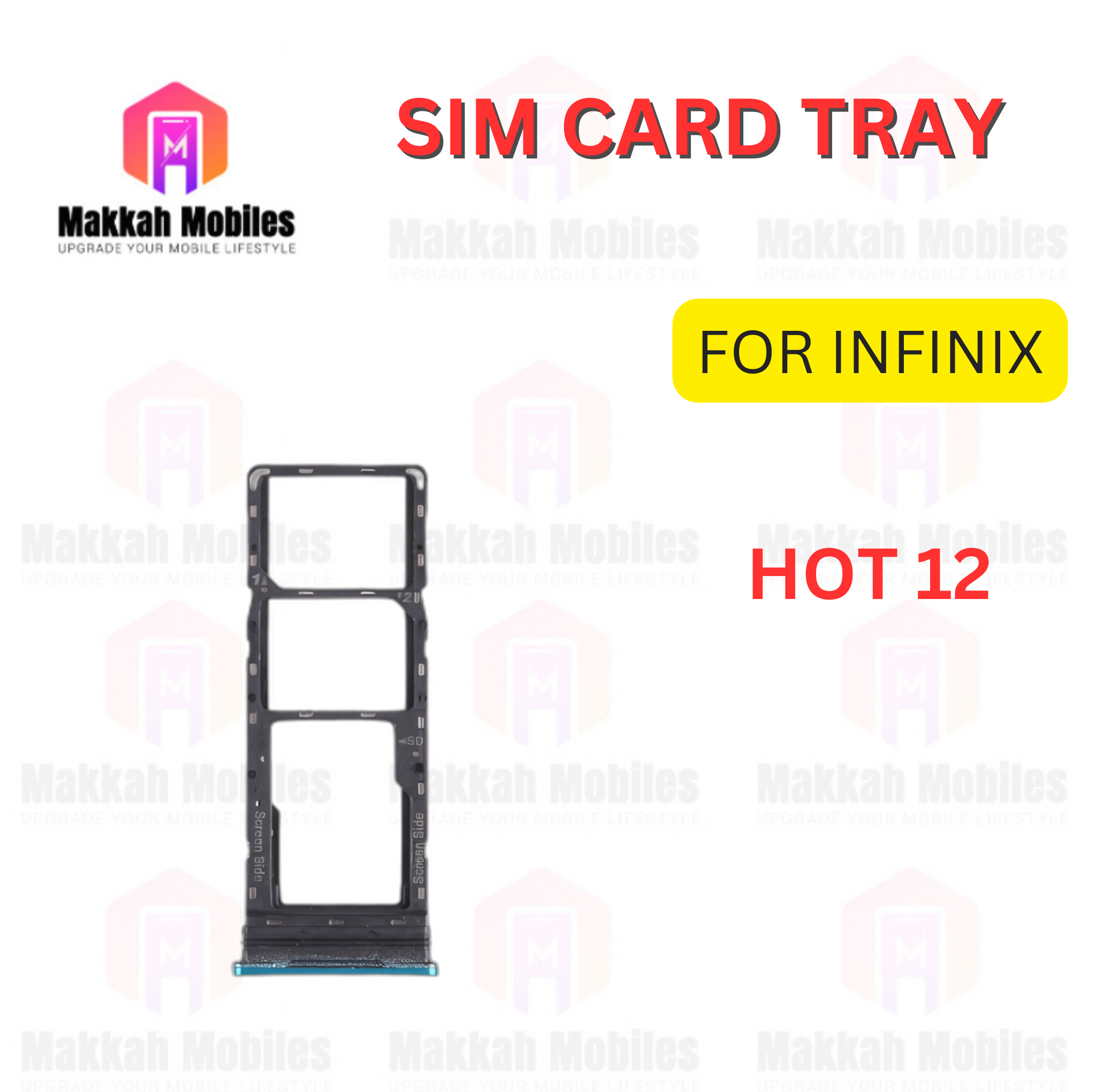 Infinix Hot 12 Sim Tray Replacement