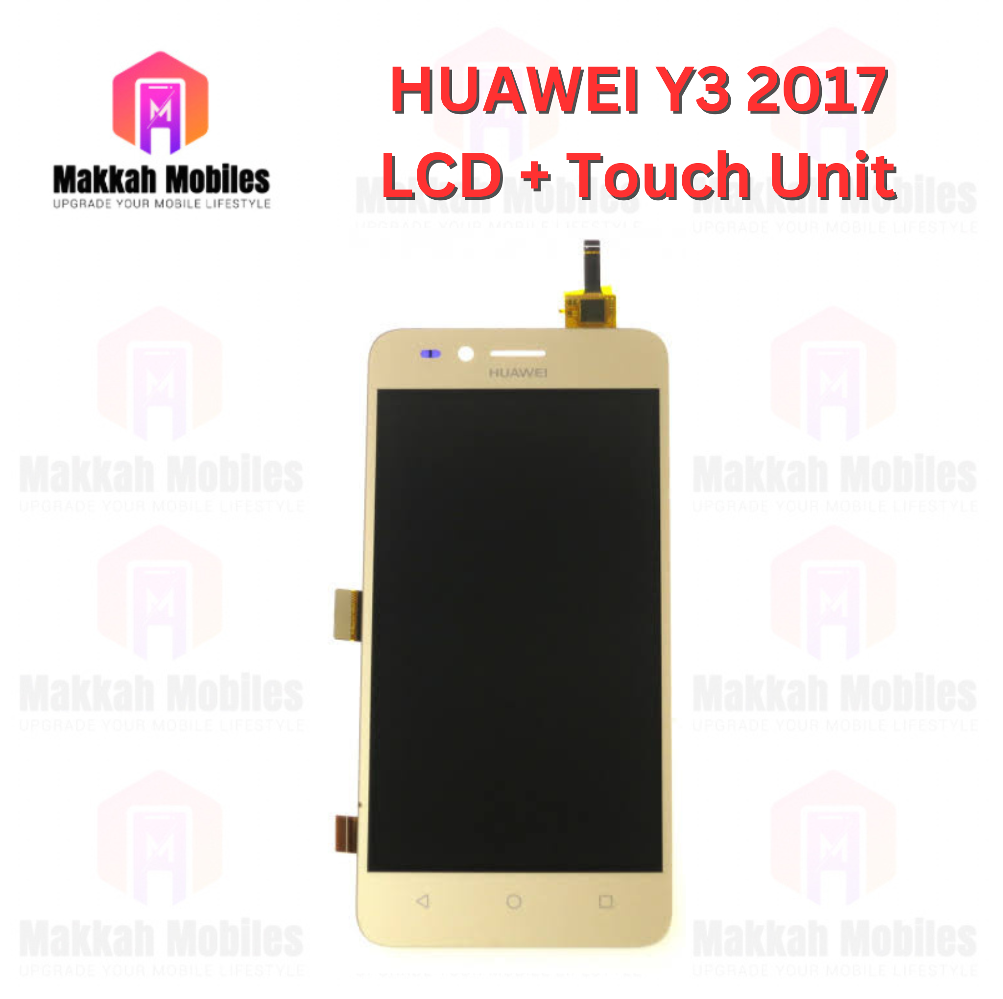 Huawei Y3 2017 LCD + Touch Complete Panel Unit Replacement