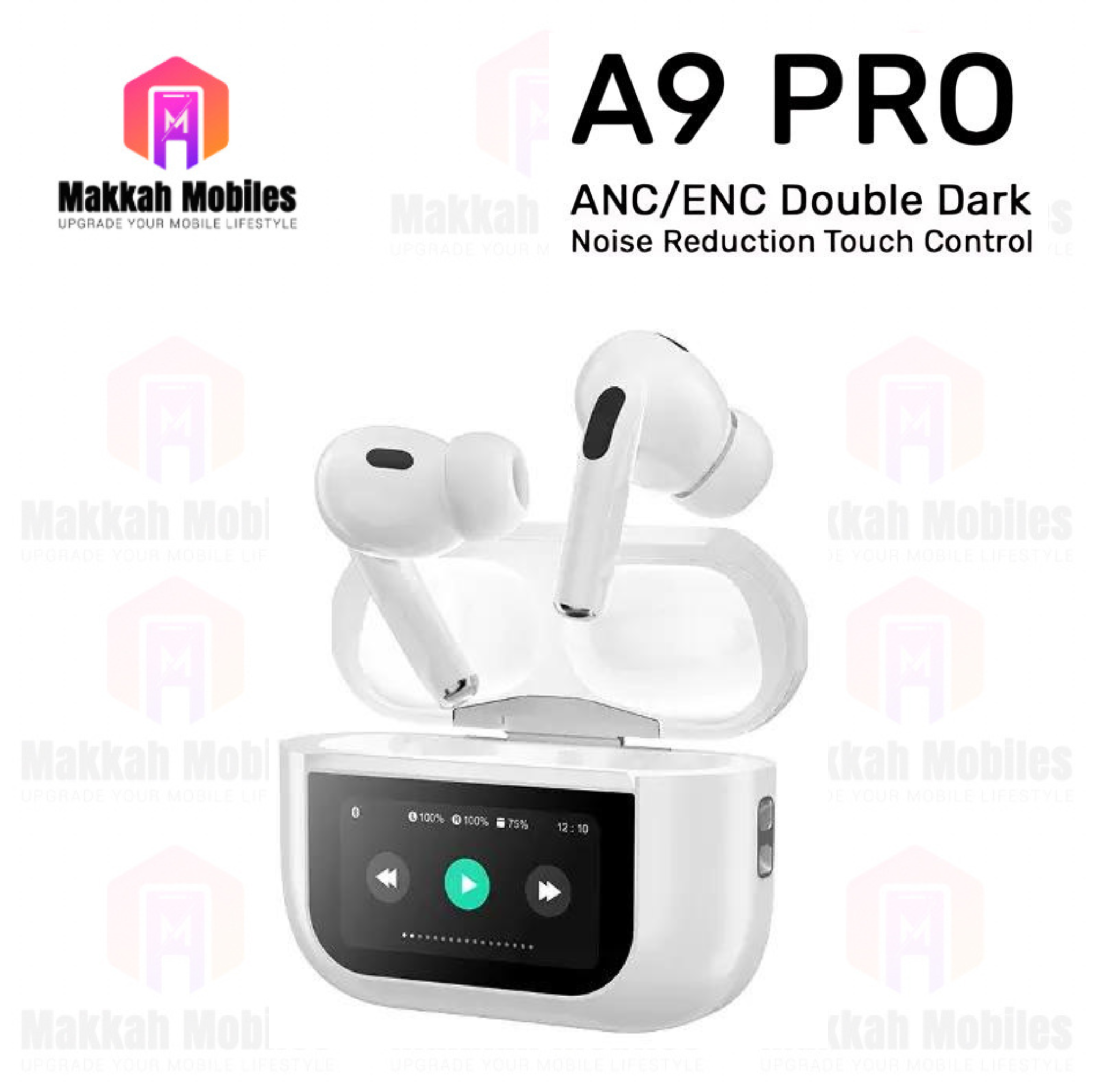 A9 Pro Bluetooth ANC Noise Cancellation Airpods