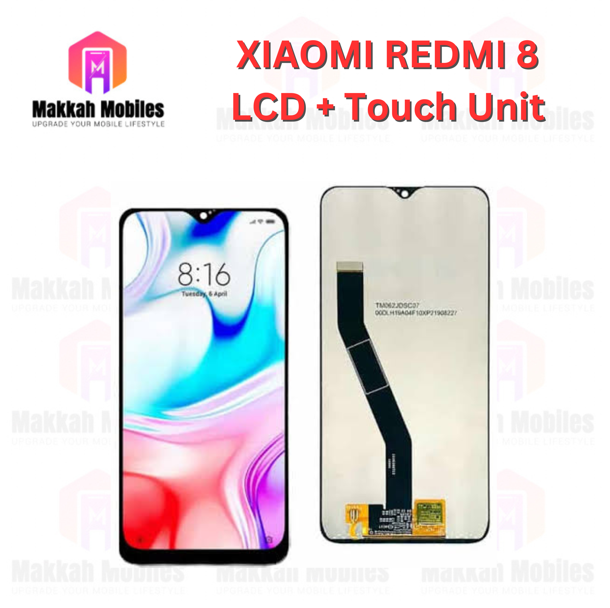 Xiaomi Redmi 8 LCD + Touch Complete Panel Unit