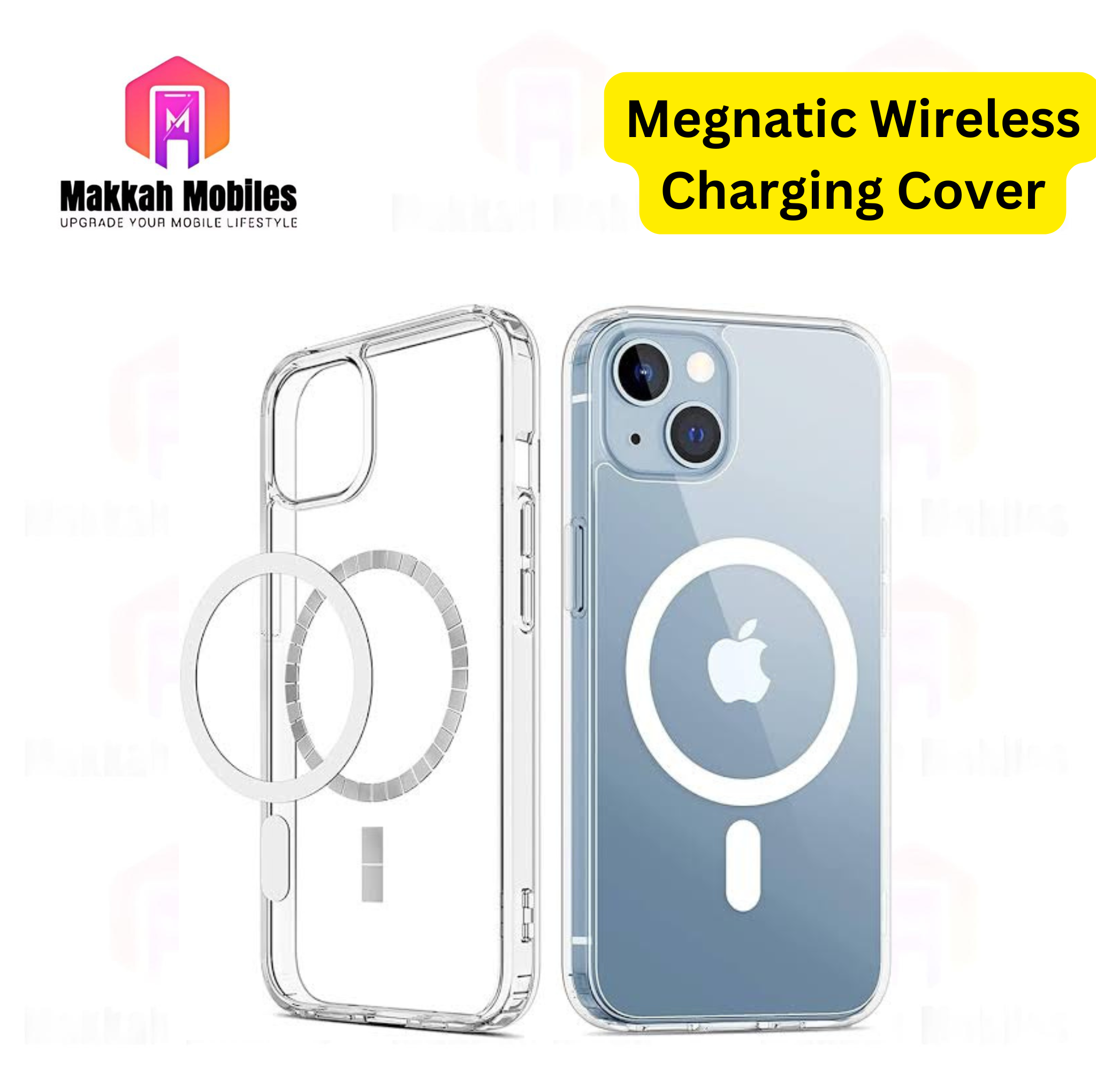 Magsafe Wireless Magnetic iPhone all Models Charging Back Case