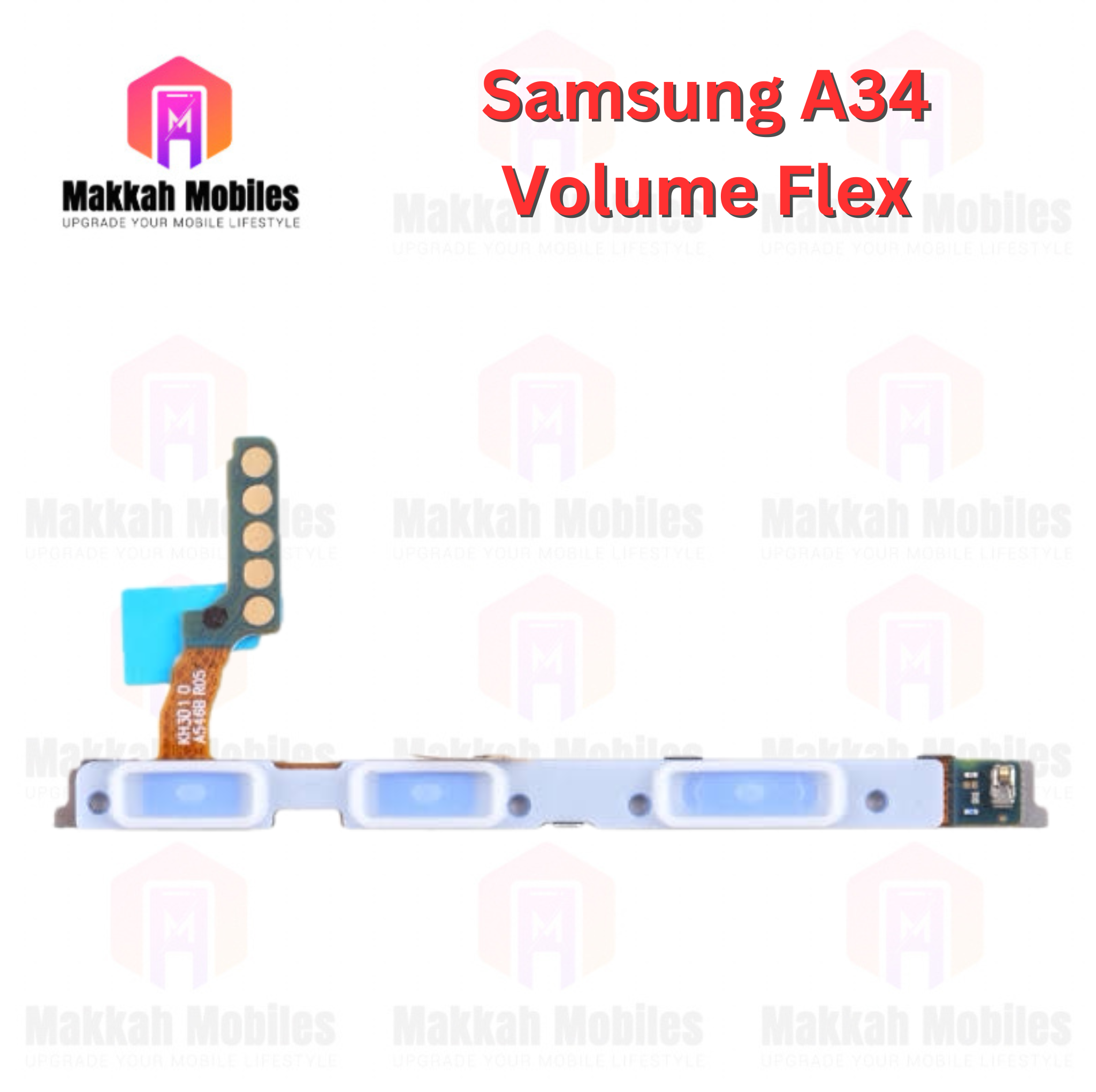 Samsung A34 Volume Button Flex Power On Off Strip Replacement