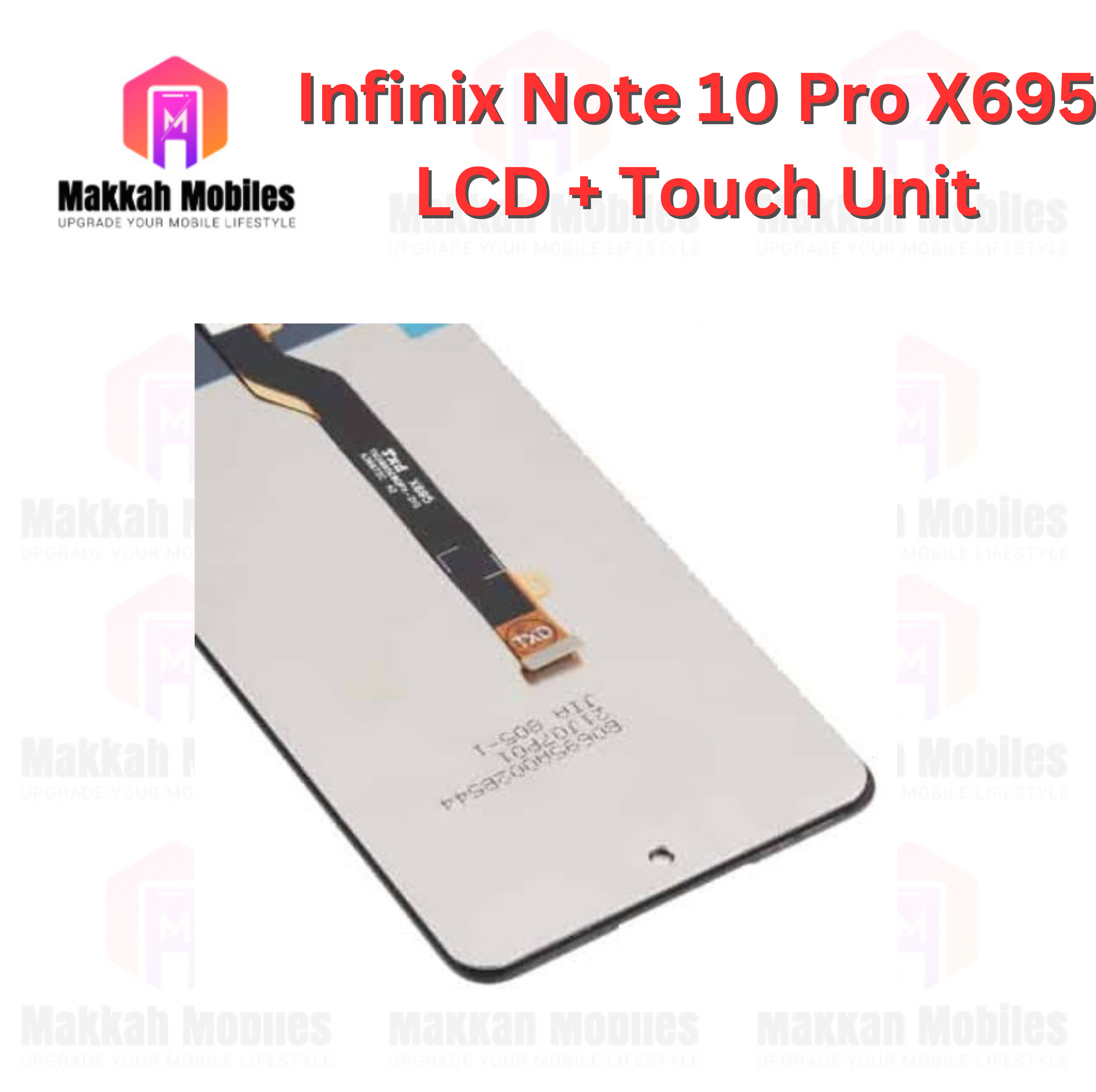 Infinix Note 10 Pro X695 LCD + Touch Complete Panel Unit