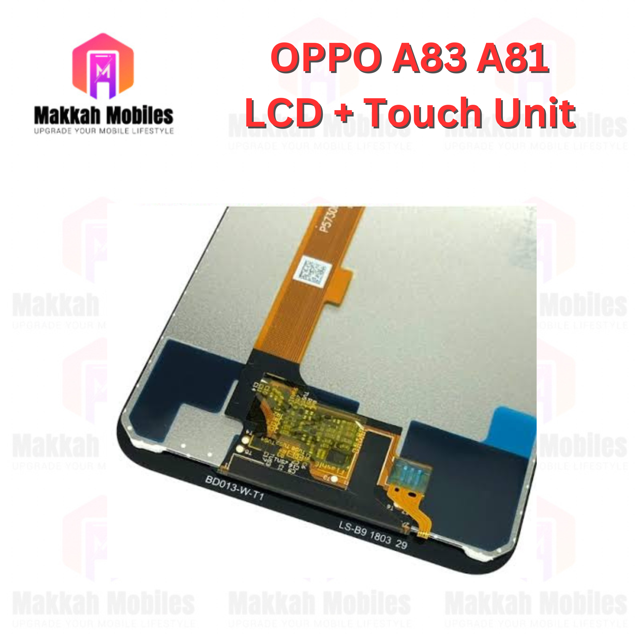 Oppo A81-A83 LCD + Touch Complete Panel Unit