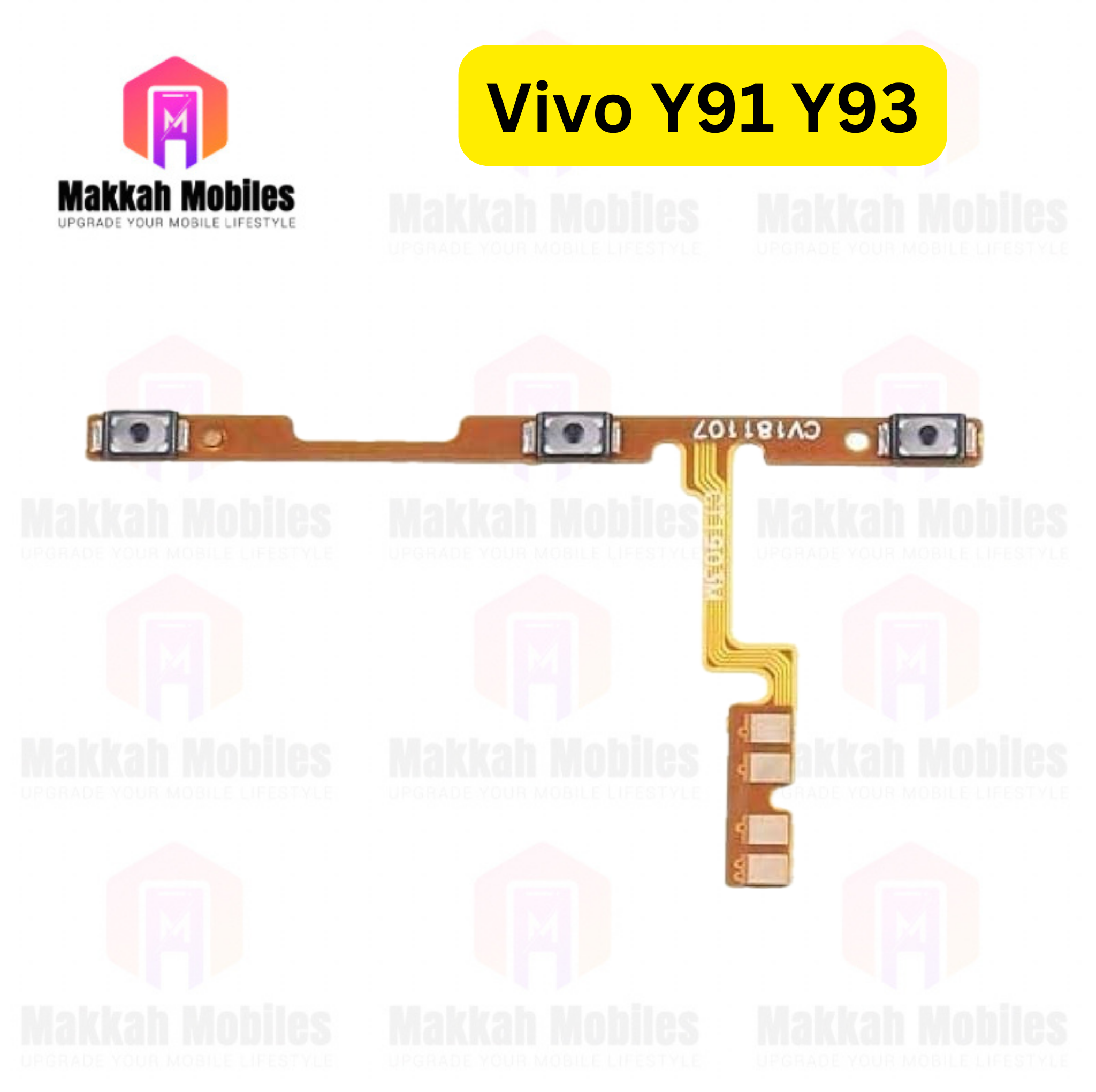 Vivo Y91 Y93 Y95 Power Button On Off Strip Volume Flex Replacement