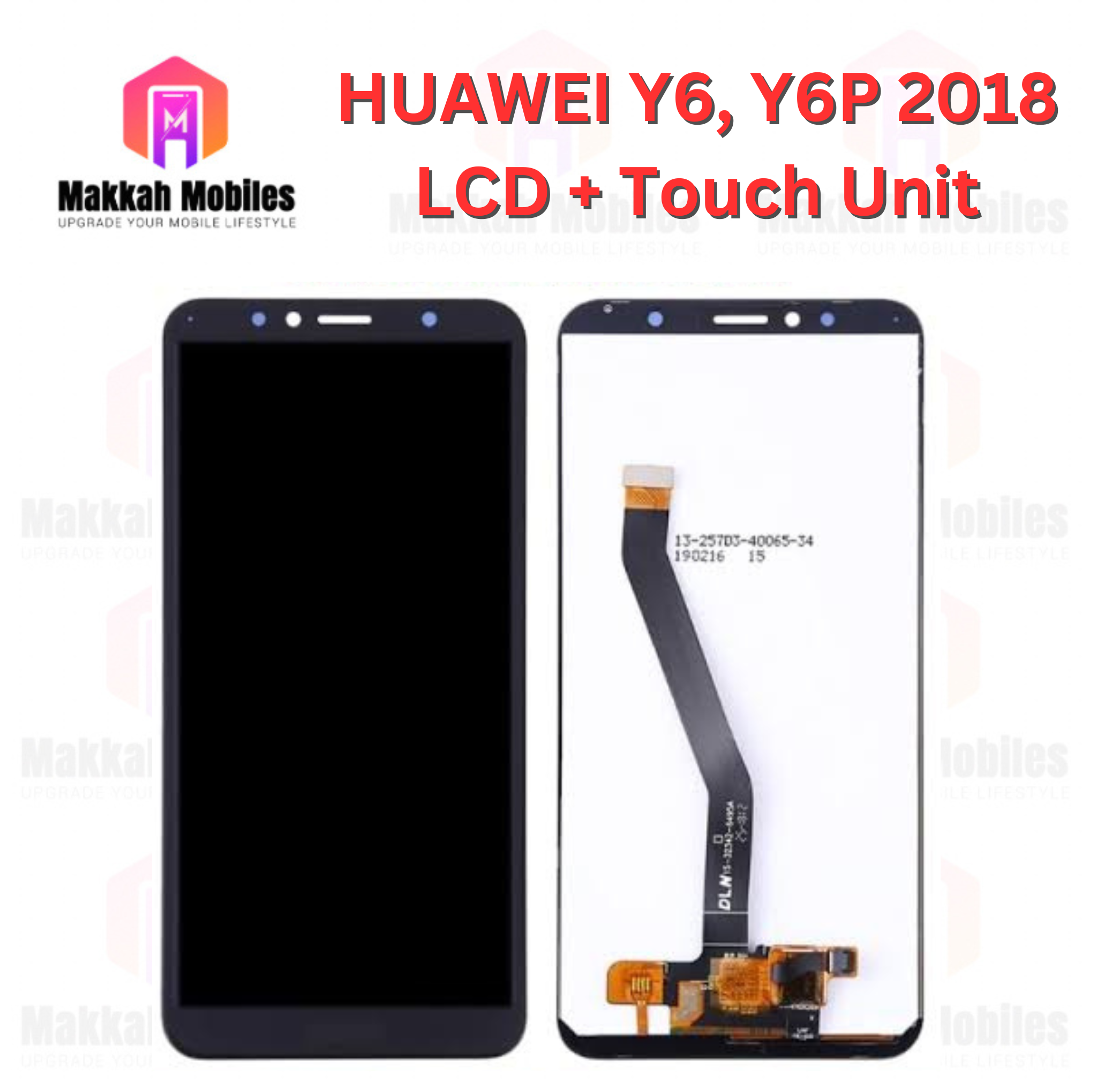 Huawei Y6, Y6 Prime 2018 LCD + Touch Complete Panel Unit