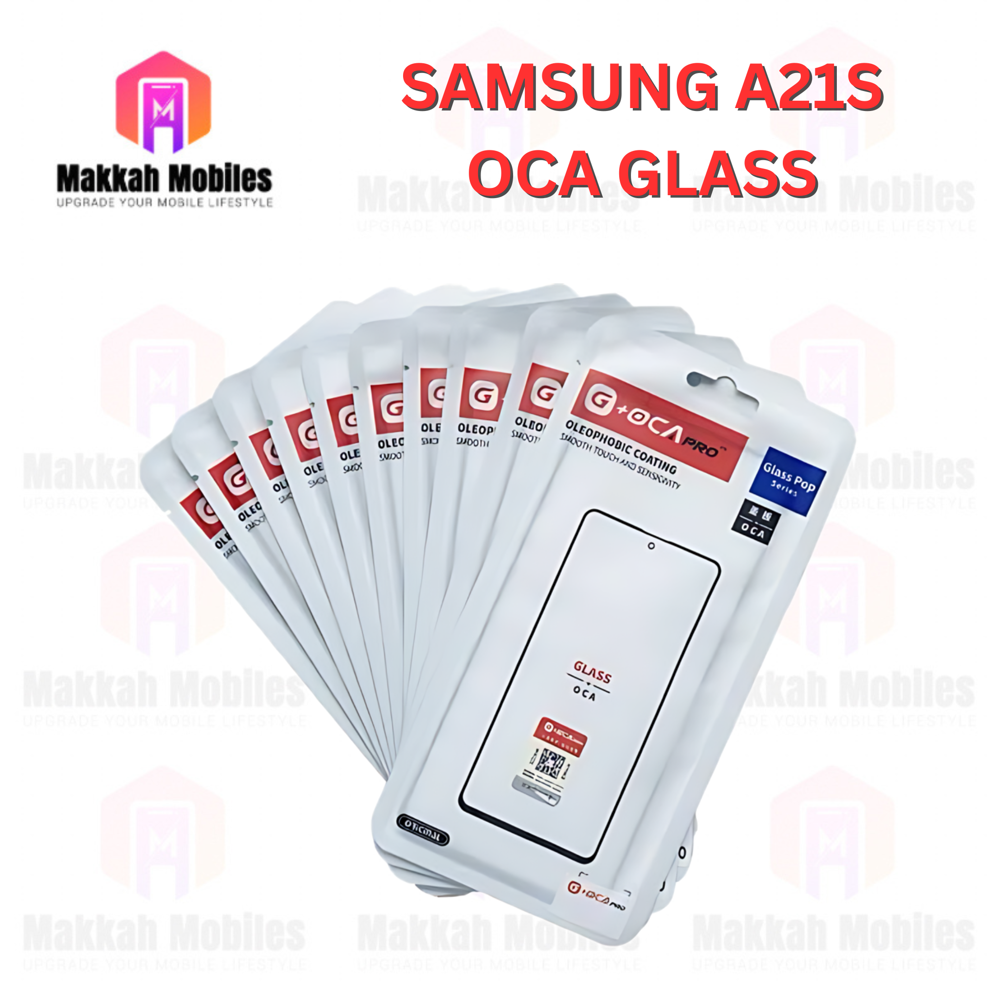 samsung A21 A21S OCA + Touch Glass Digitizer Replacement