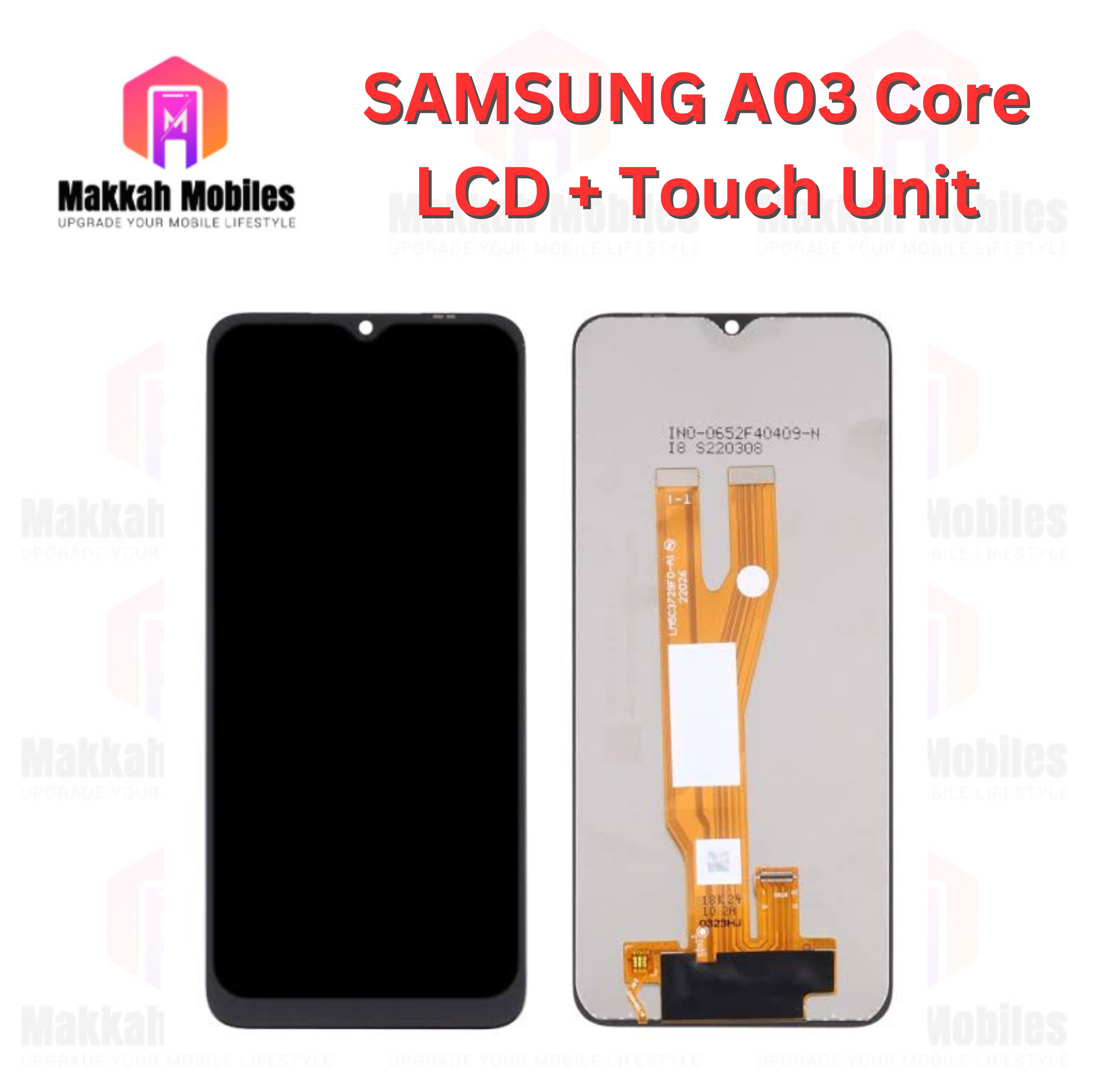 Samsung A03 Core LCD + Touch Complete Panel Unit