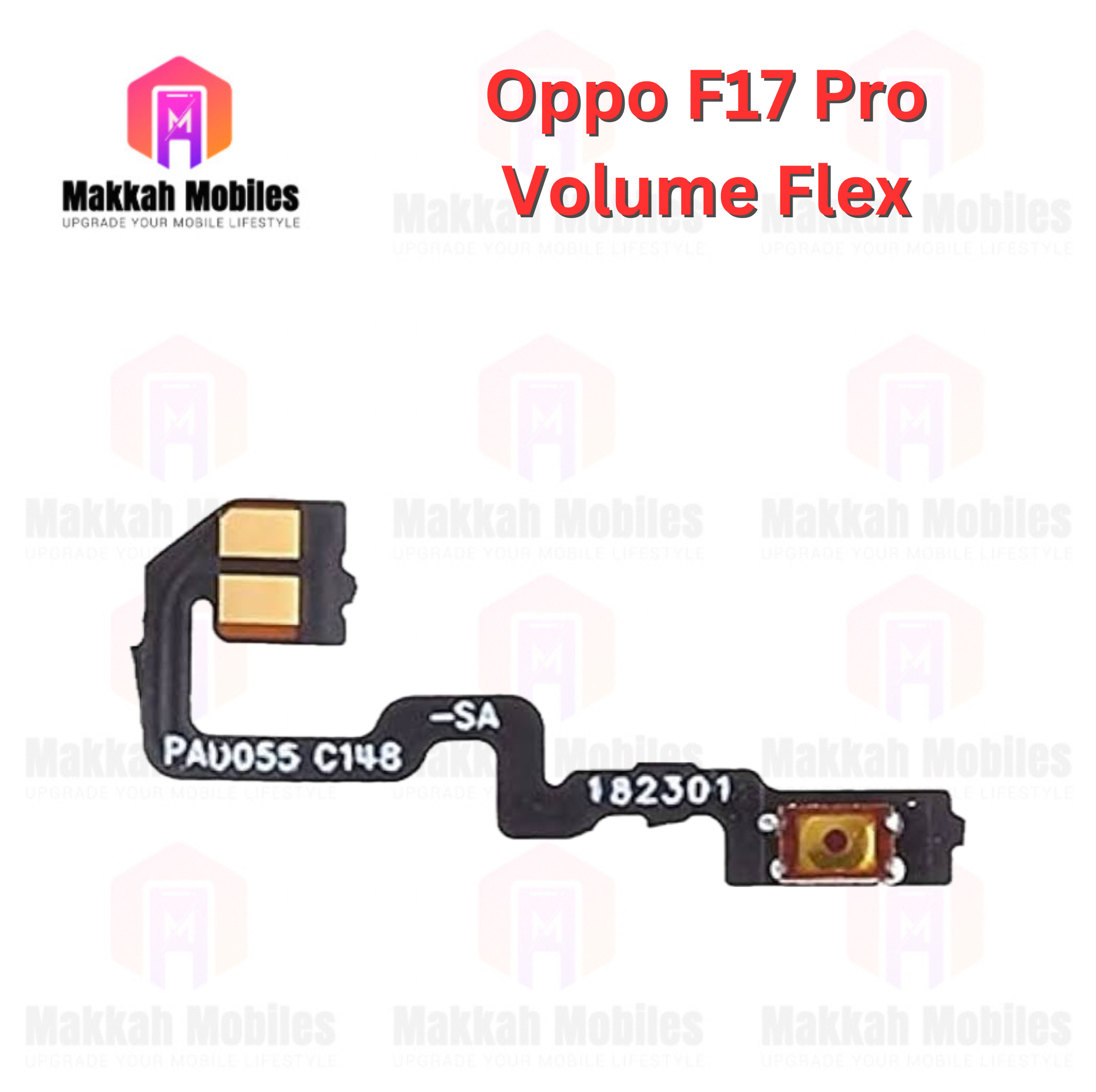 Oppo F17 Pro Power Button On Off Strip Volume Button Flex Replacement