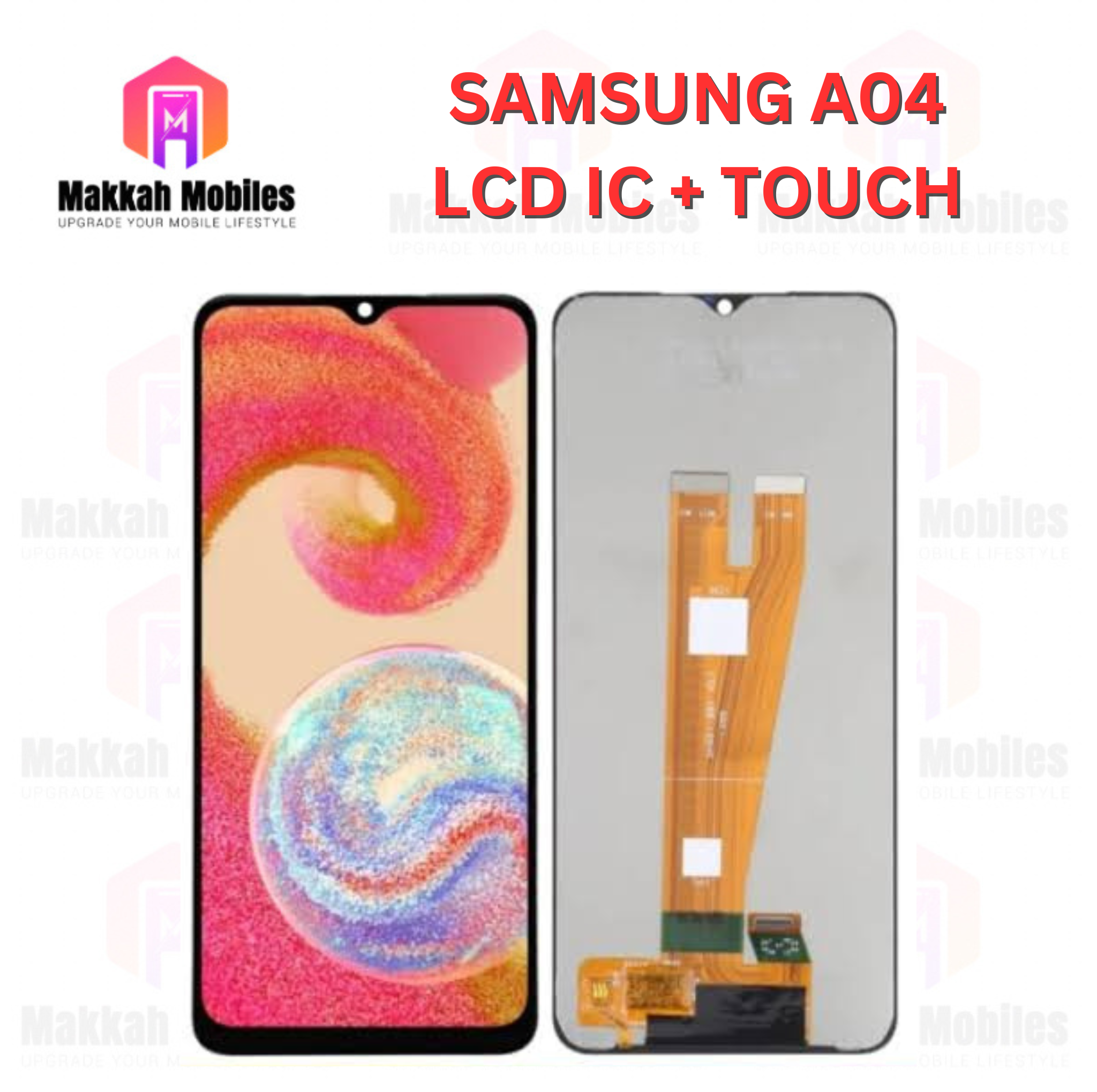 Samsung A04 LCD Display + Touch Complete Panel Unit