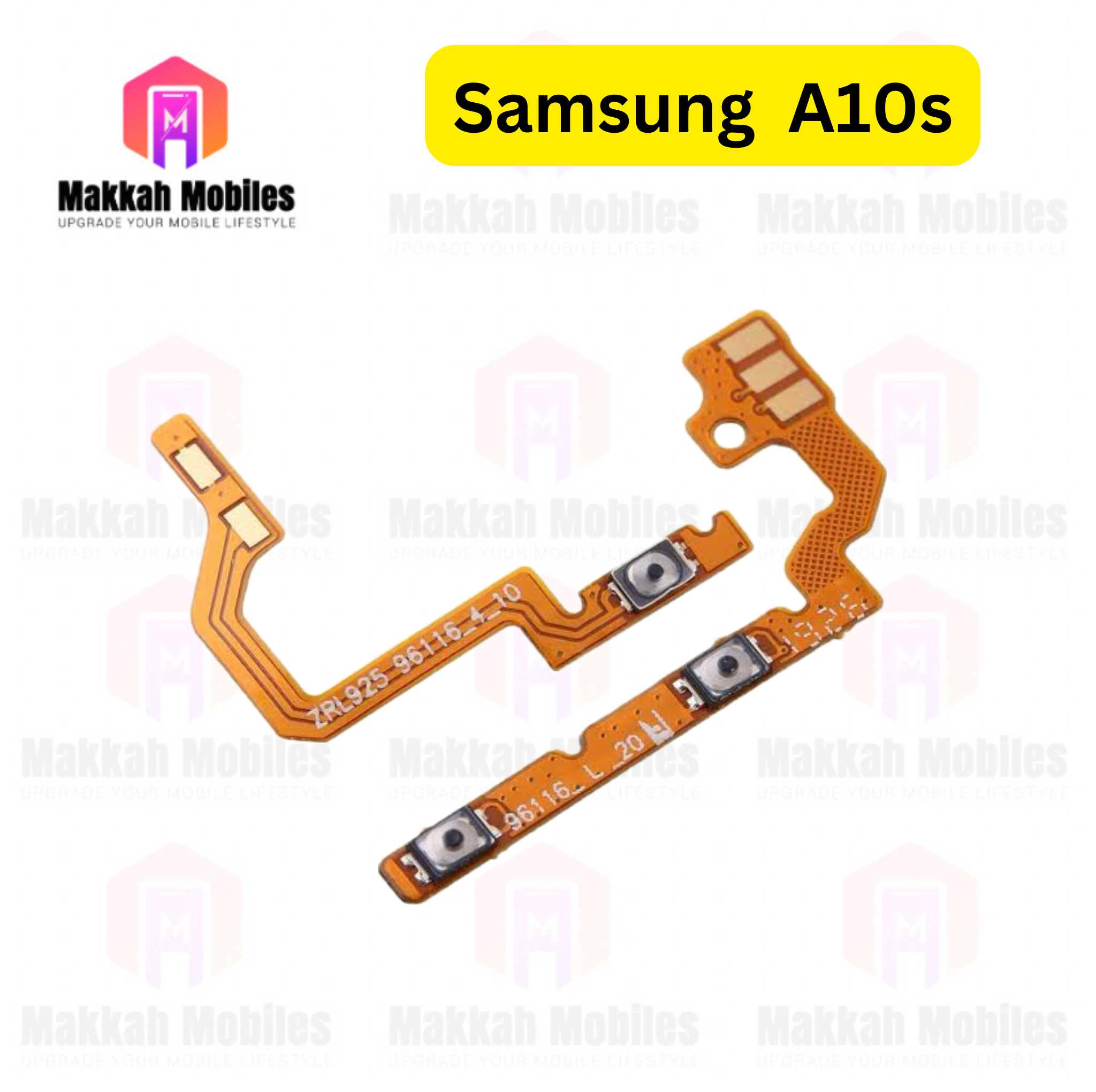 Samsung A10s Power Button Strip On Off Volume Flex Replacement