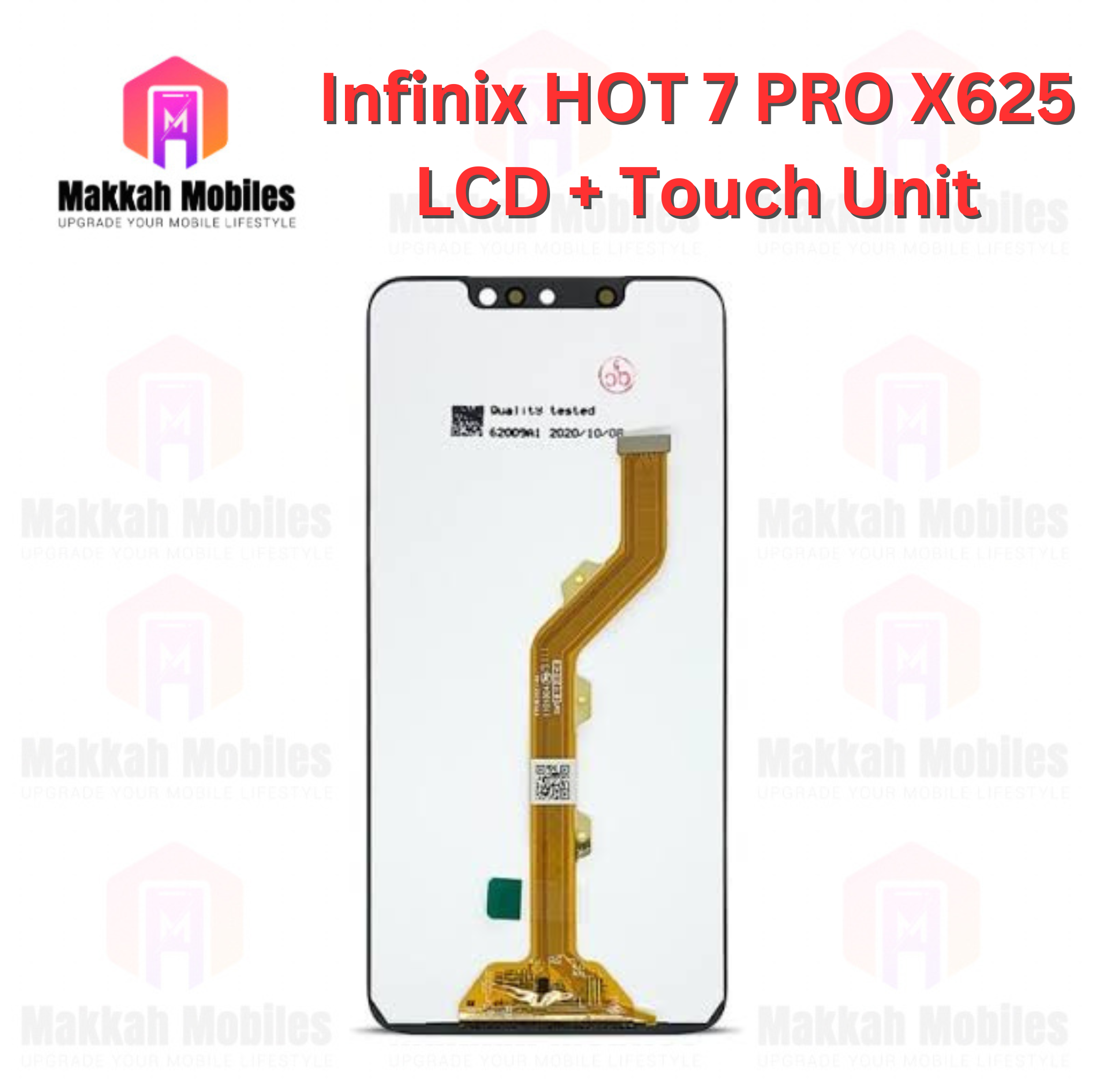 Infinix Hot 7 Pro X625 LCD + Touch Complete Panel Unit