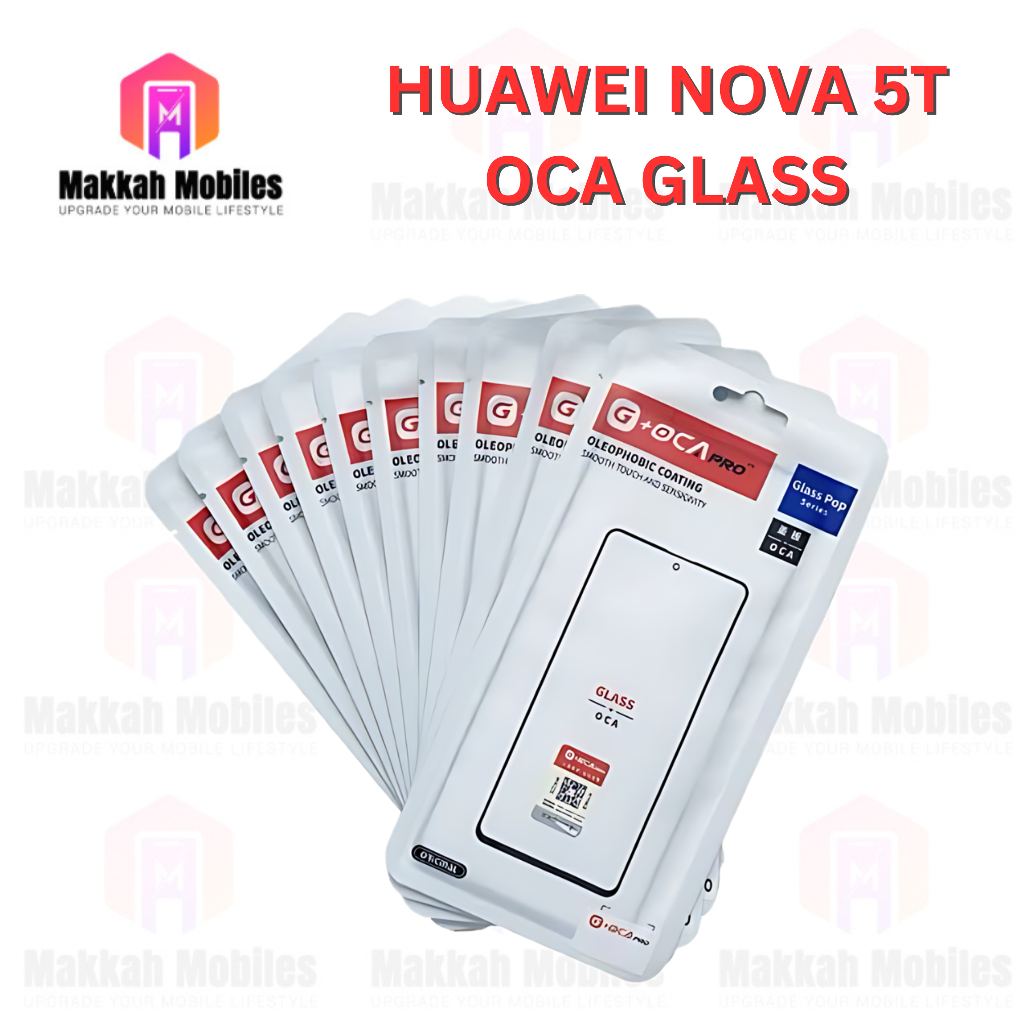 Huawei Nova 5T OCA + Touch Glass replacement