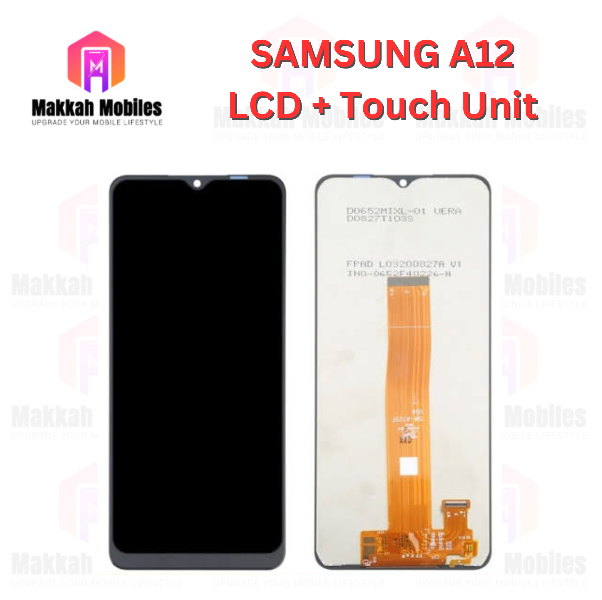 Samsung A12 LCD + Touch Complete Panel Unit