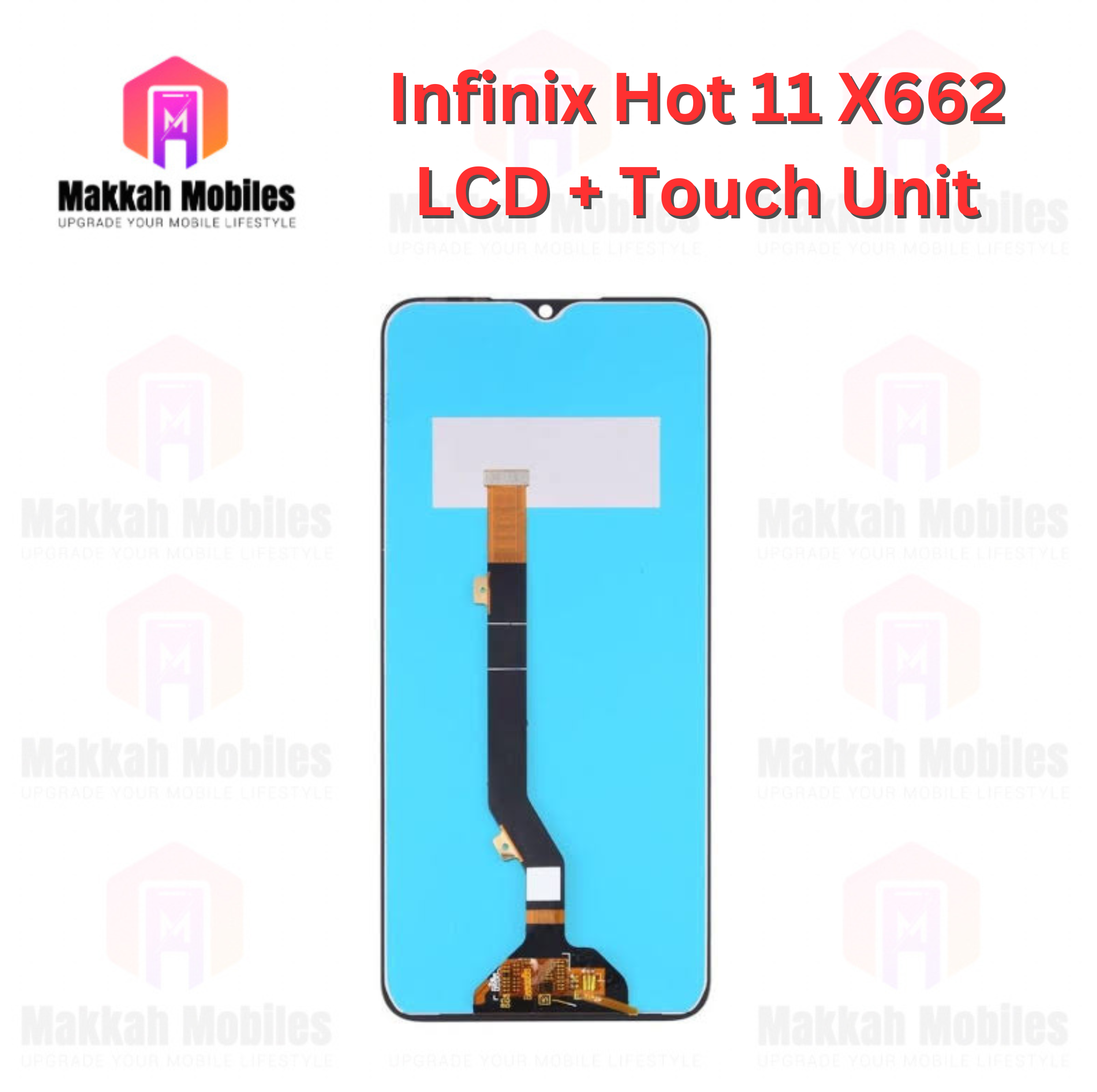 Infinix Hot 11 X662 LCD + Touch Complete Panel Unit