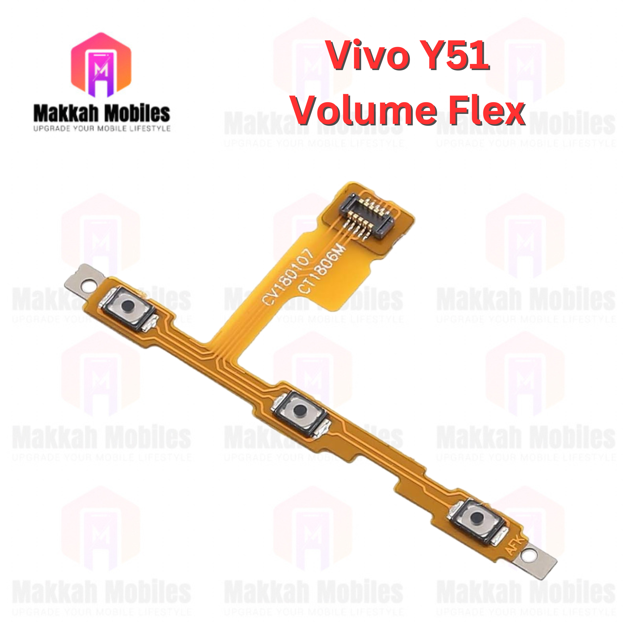 Vivo Y51 Volume Button Flex Power Button Strip Replacement