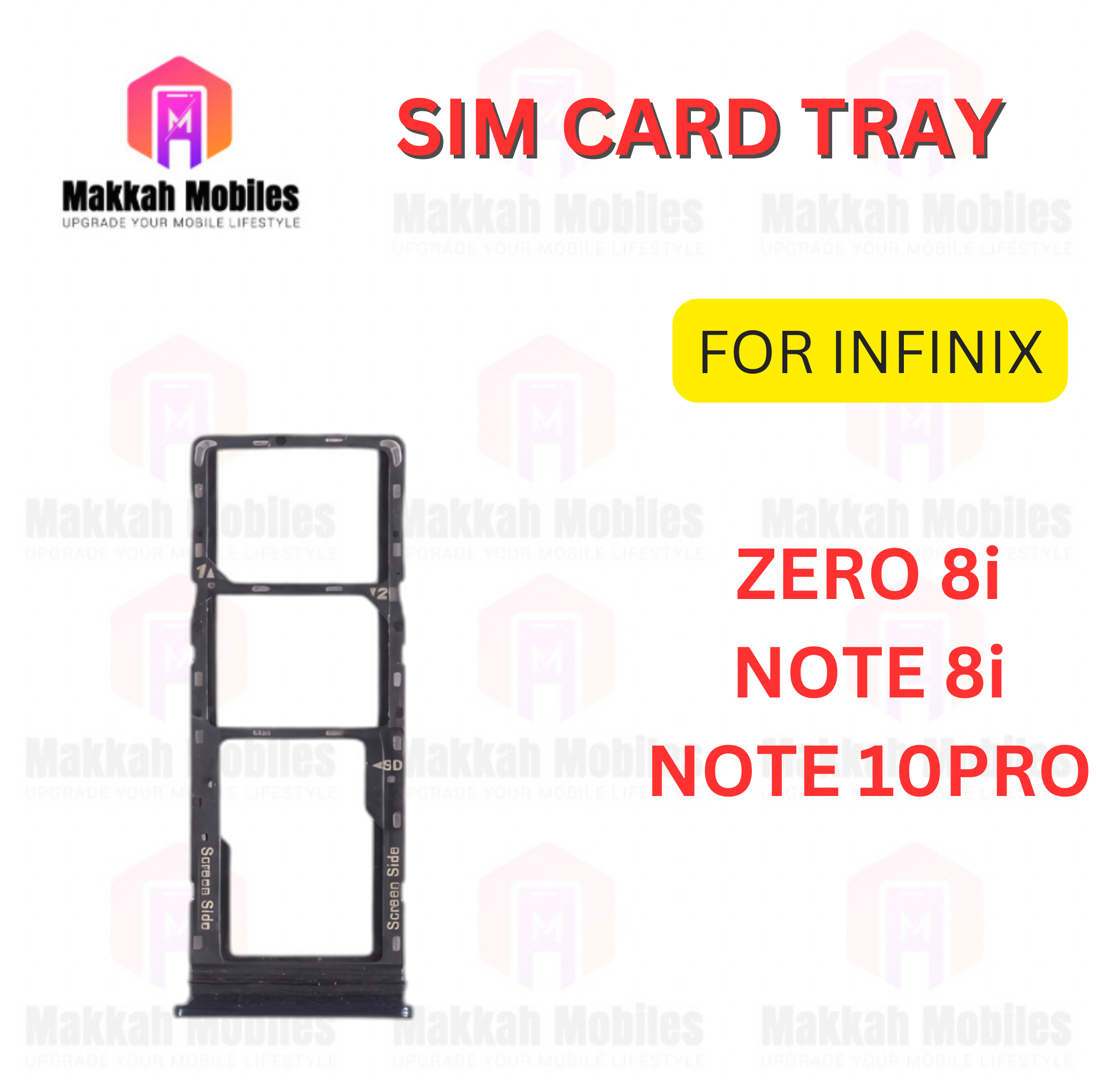 Infinix Zero 8i, Note 8i, Note 10 Pro Sim Tray Replacement