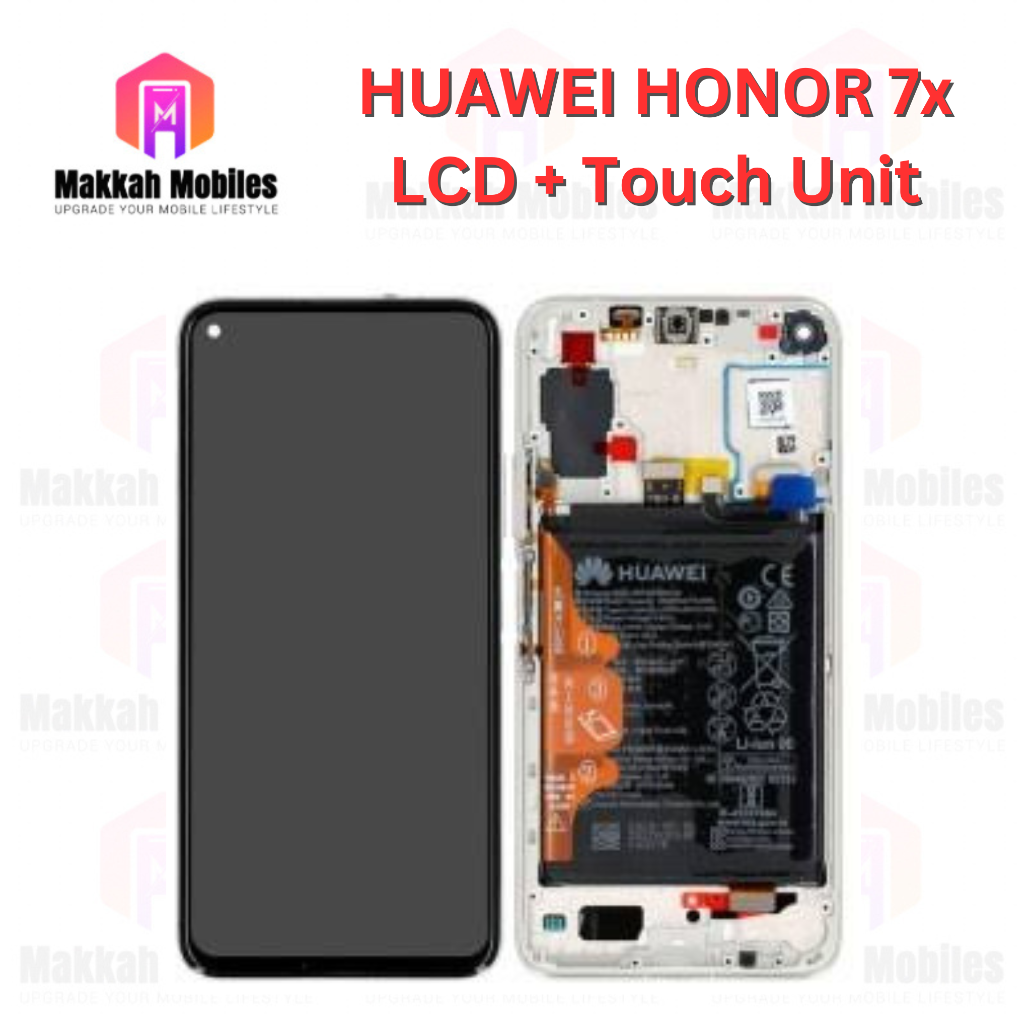 Huawei Honor 7x LCD Display + Touch Complete Panel Unit