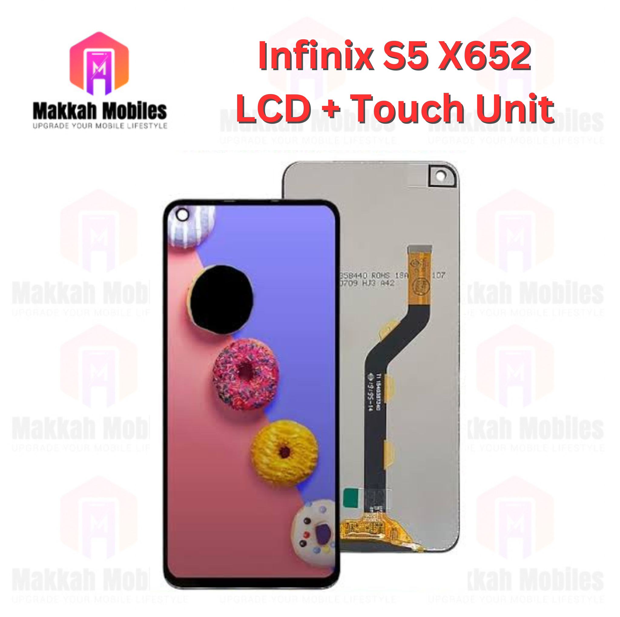 Infinix S5 X652 LCD + Touch Complete Panel Unit