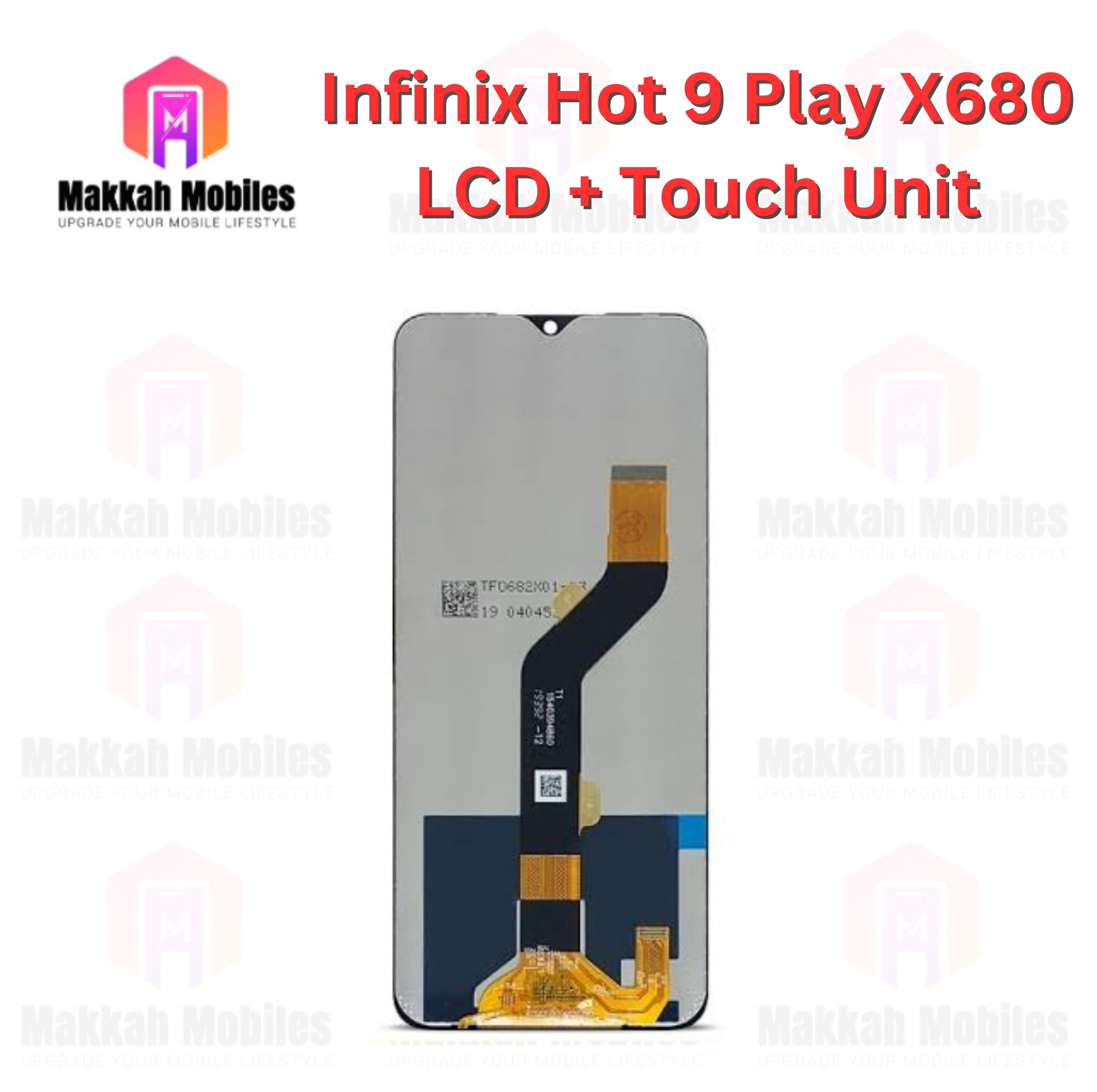 Infinix Hot 9 Play LCD + Touch Complete Panel Unit