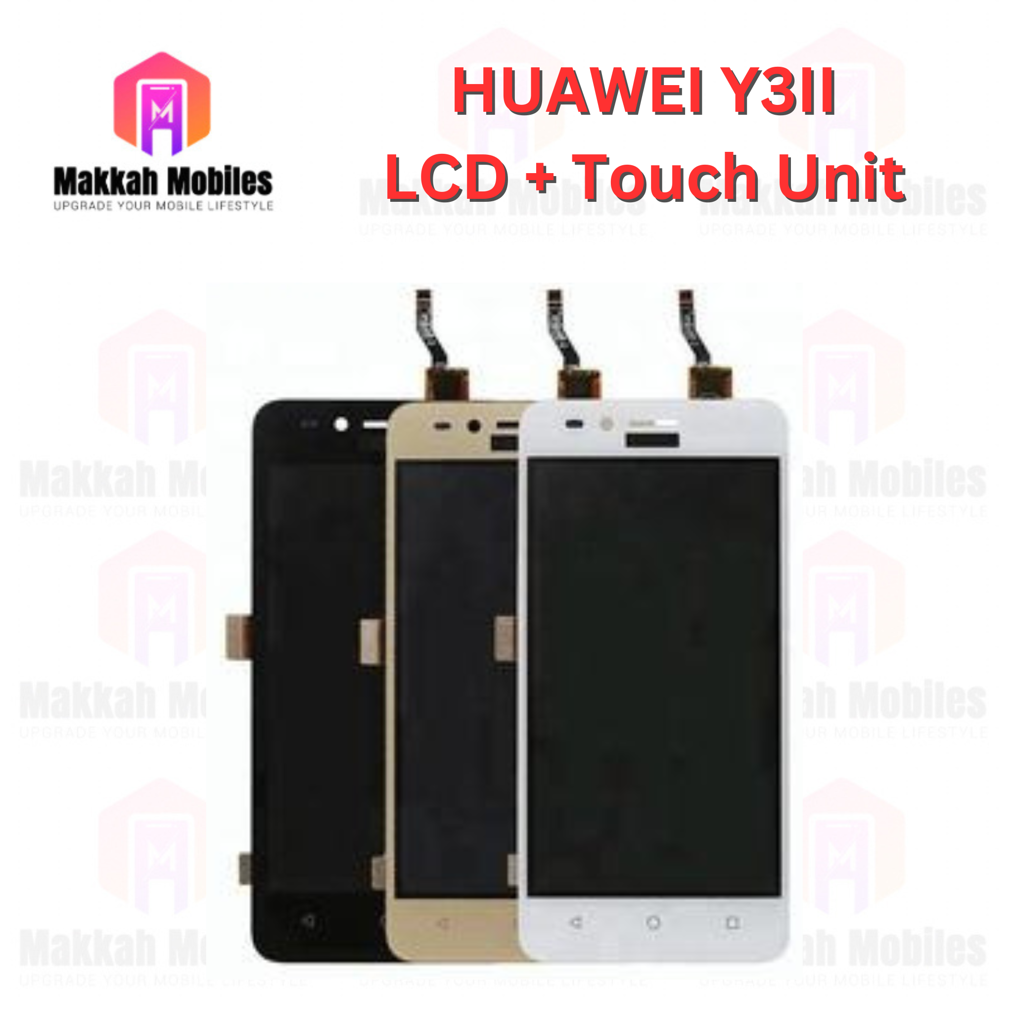 Huawei Y3II LCD + Touch Complete Panel Unit Replacement