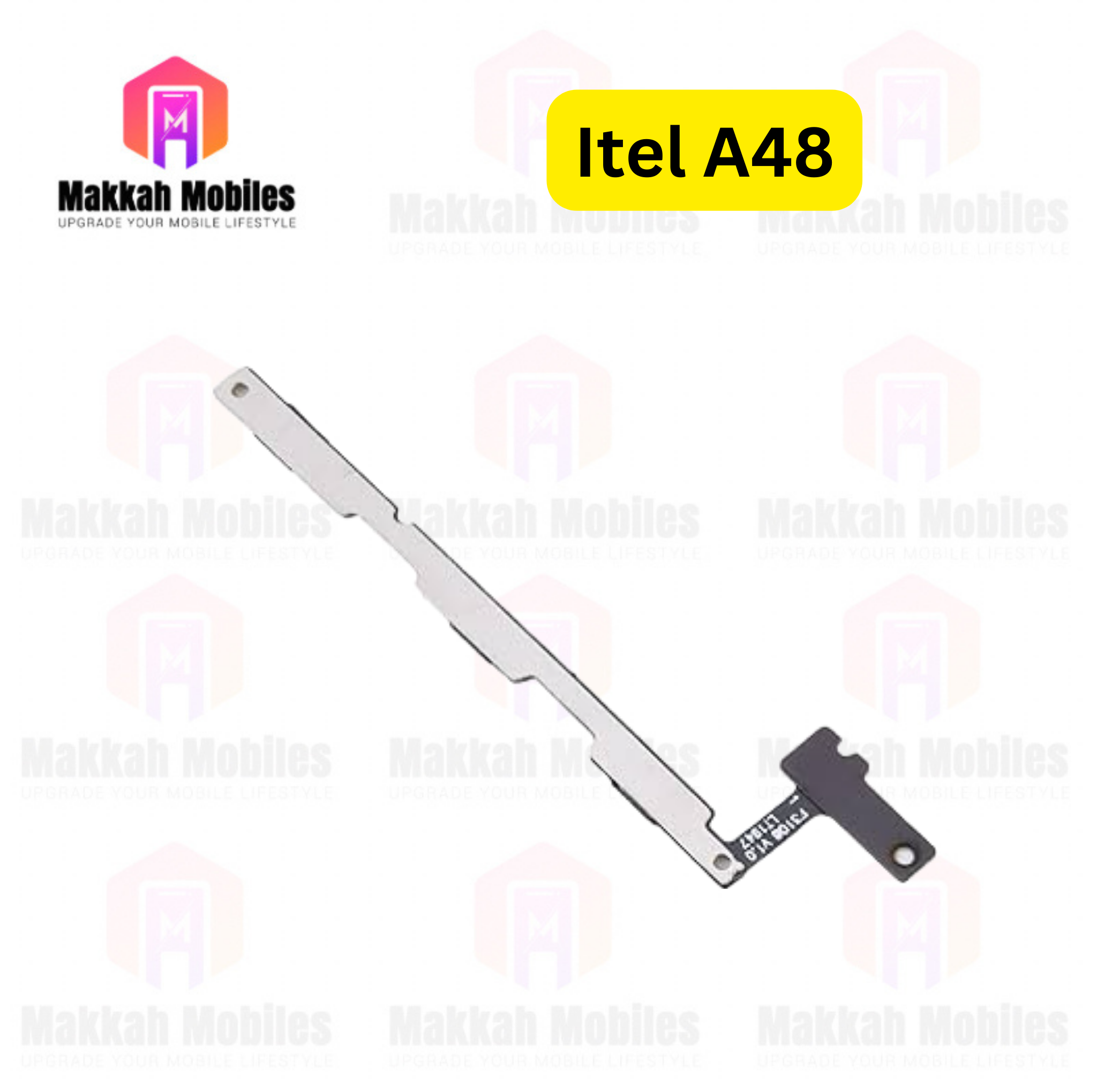 Itel A48 Power Button On Off Strip Volume Flex