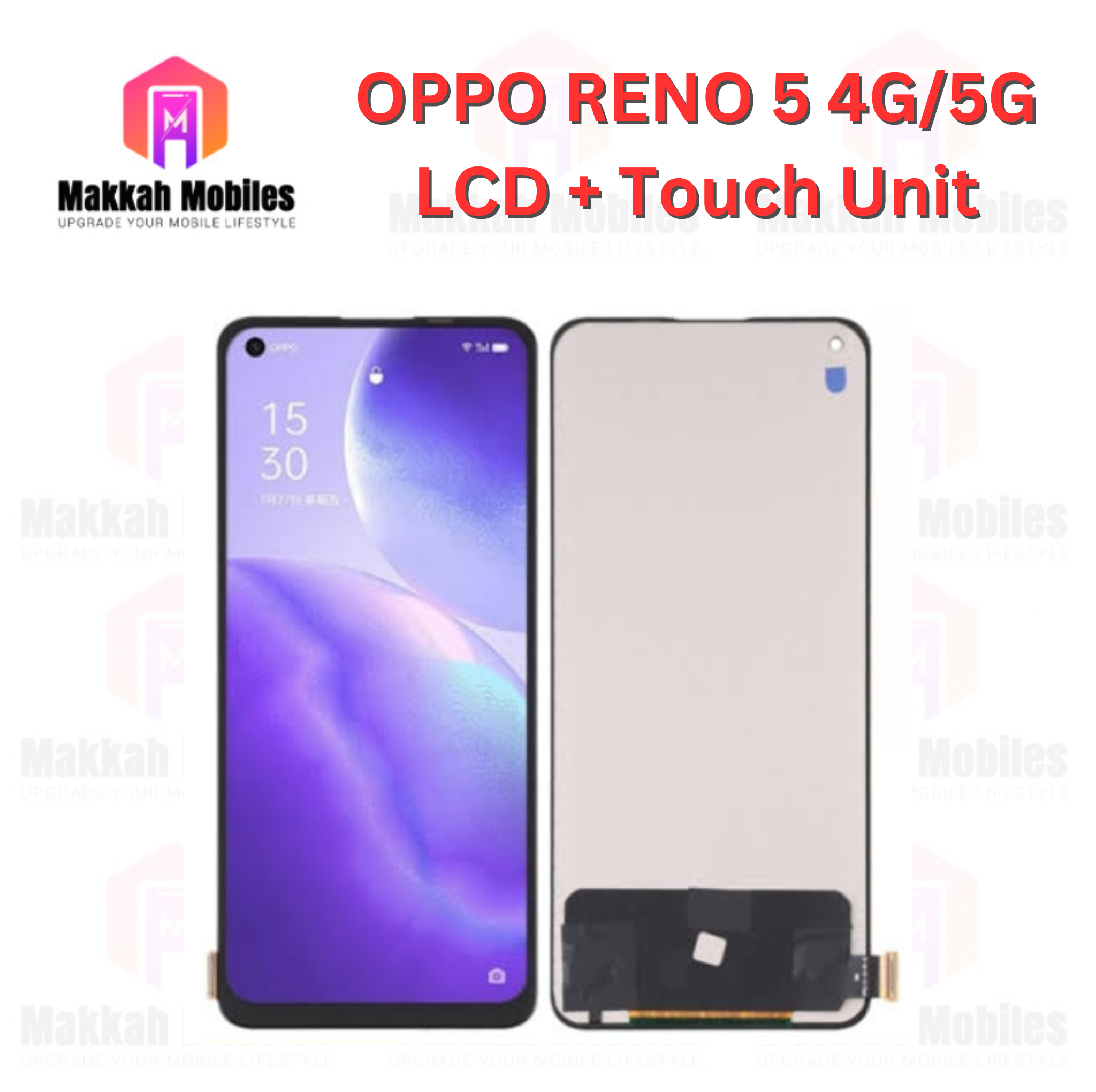 Oppo Reno 5 4G/5G LCD + Touch Complete Panel Unit