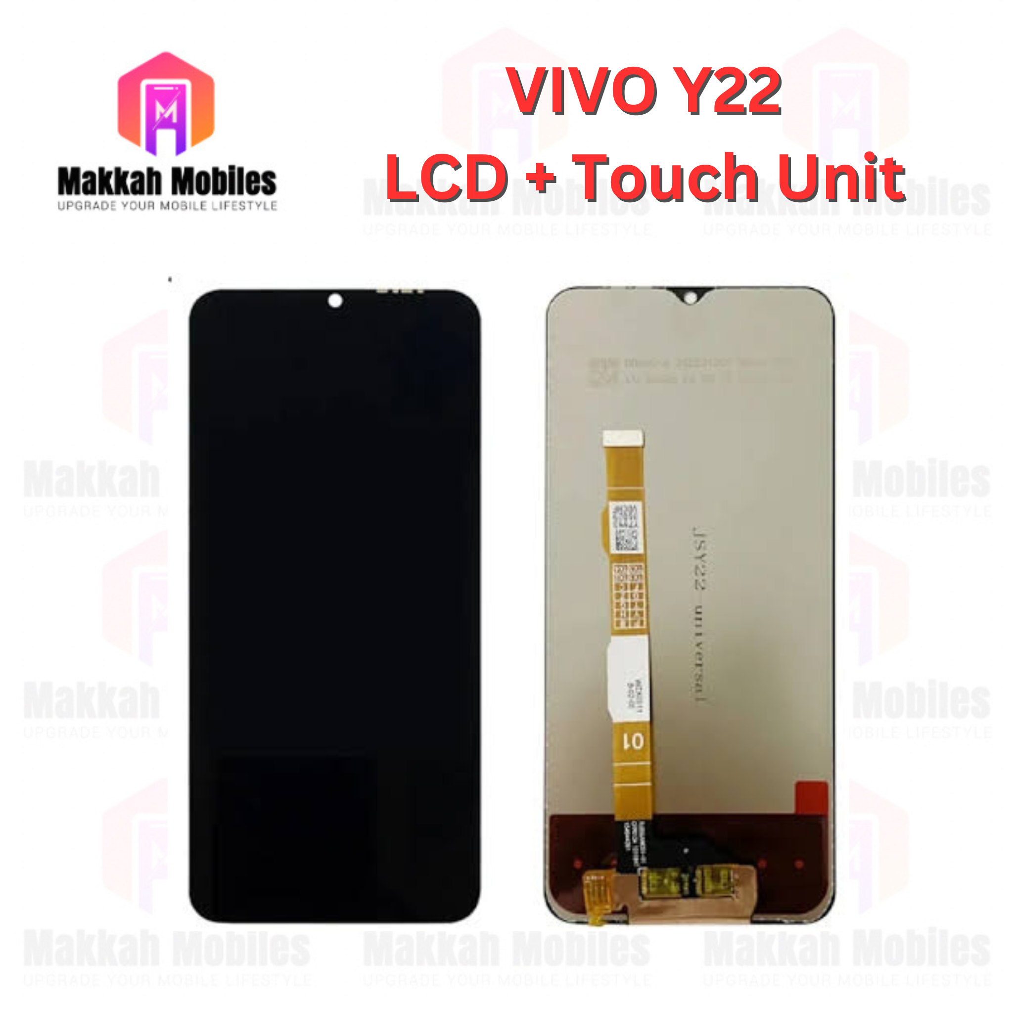 Vivo Y22 LCD + Touch Complete Panel Unit