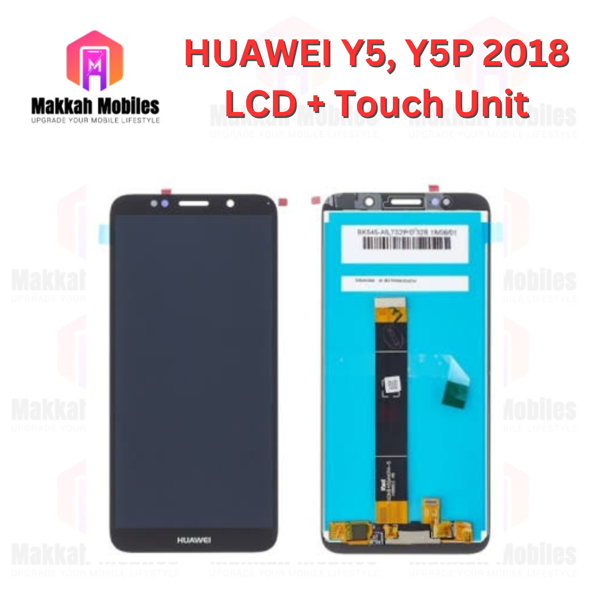 Huawei Y5, Y5 Prime 2018 LCD + Touch Screen Complete Panel Unit