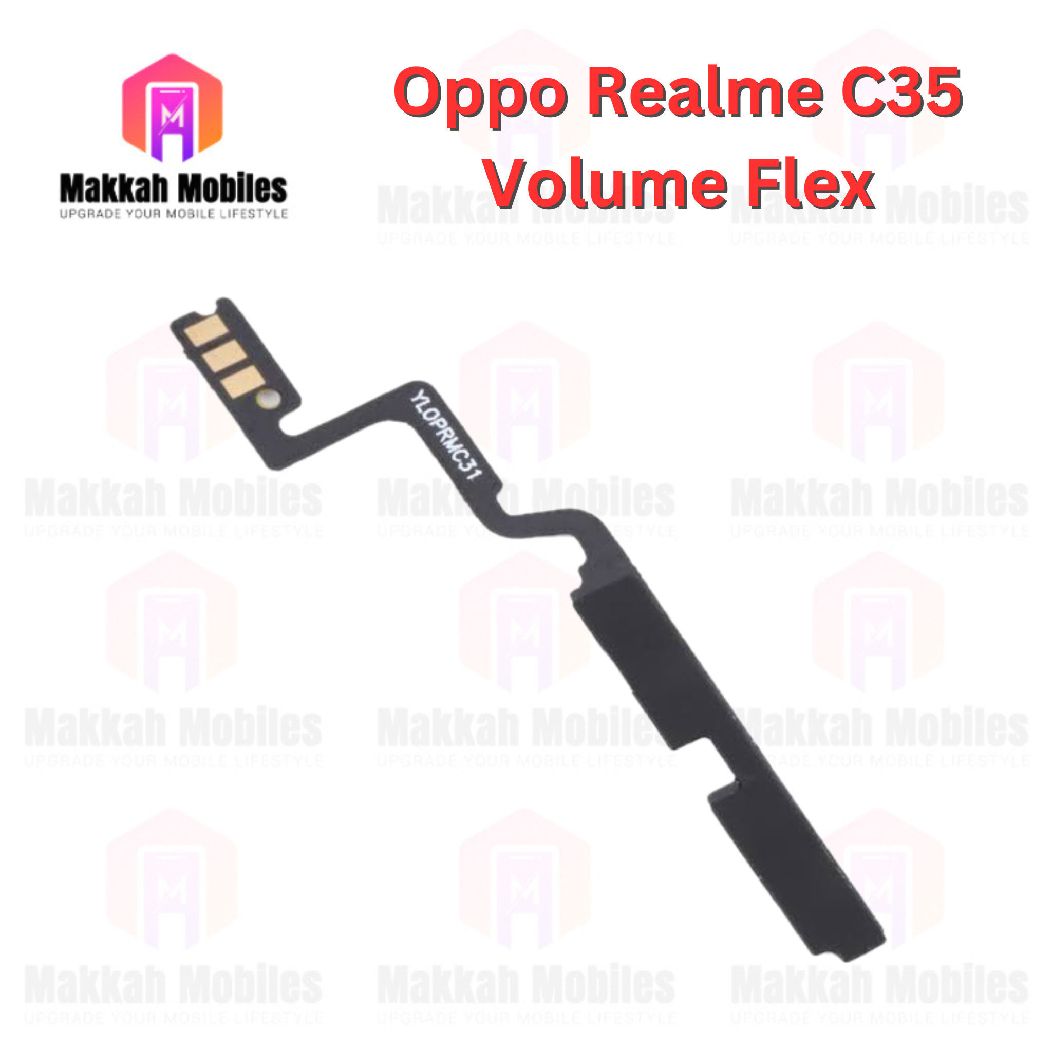 Oppo Realme C35 Volume Flex Power On Off Button Strip Replacement