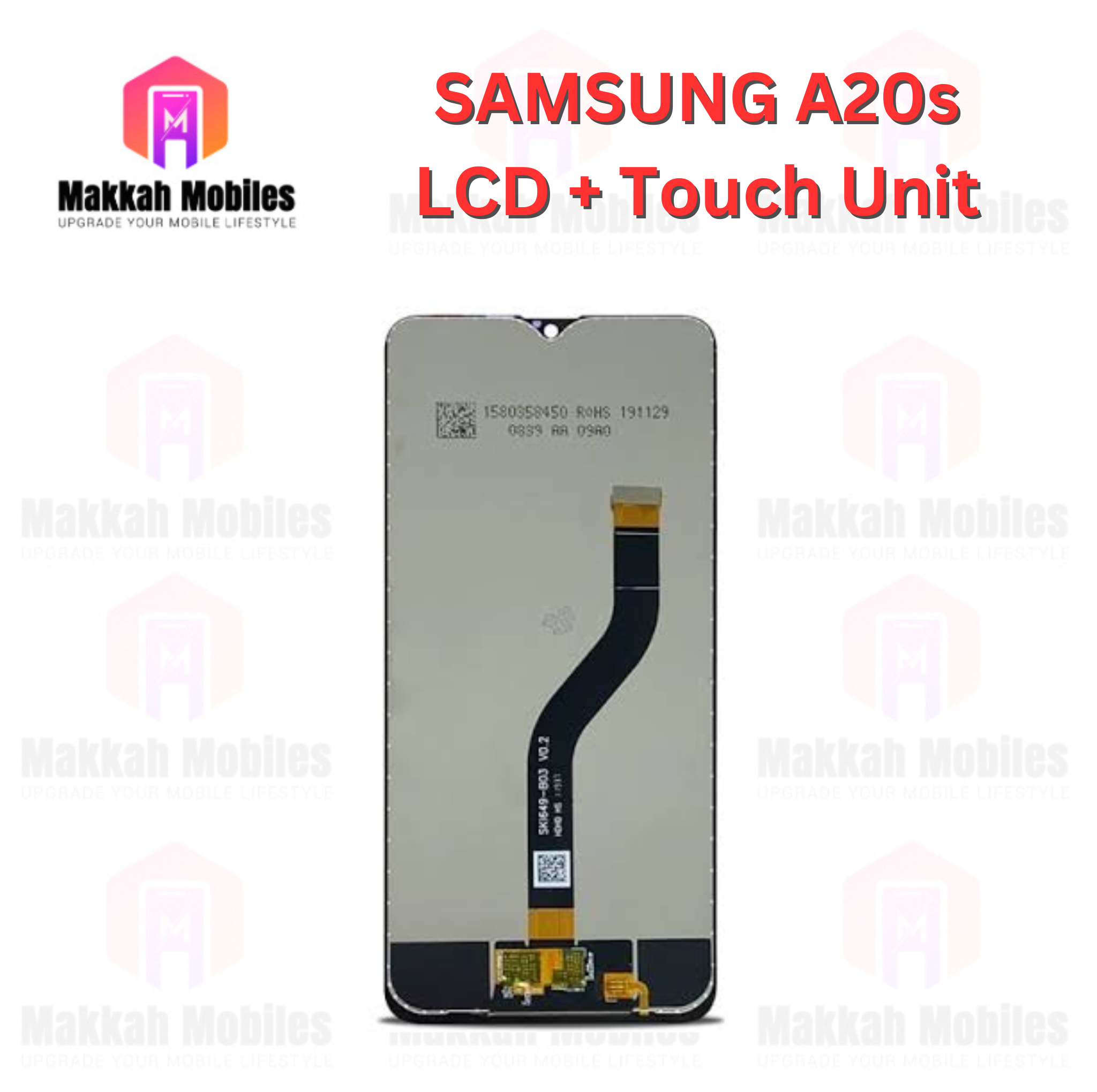 Samsung A20s LCD + Touch Complete Panel Unit