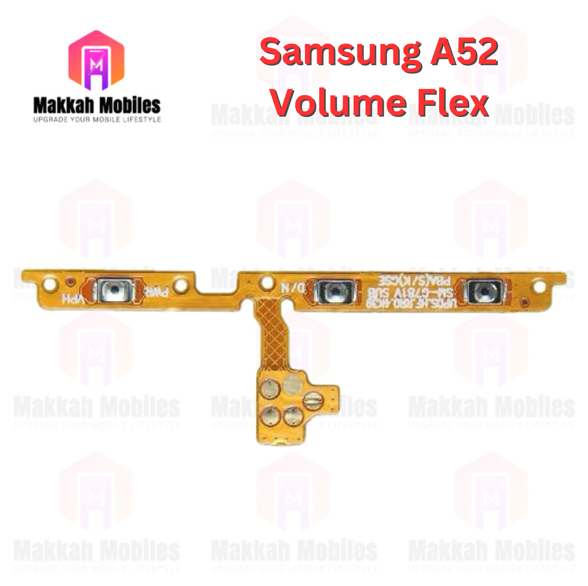 Samsung A52 Volume Button Flex Power On Off Strip Replacement