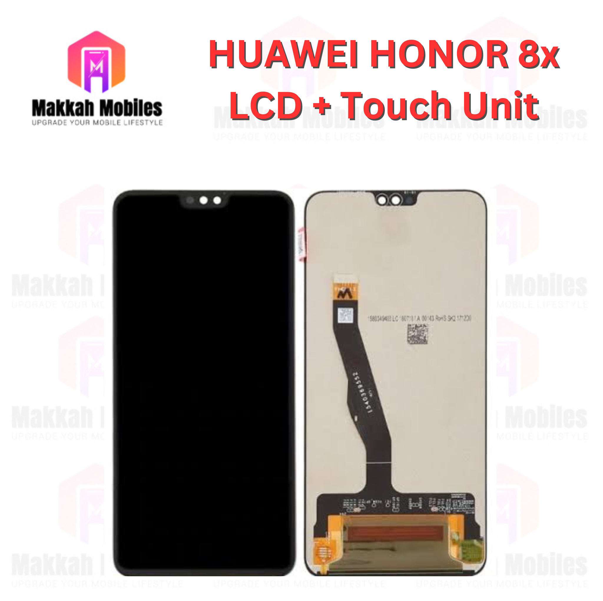 Huawei Honor 8x LCD + Touch Complete Panel Unit