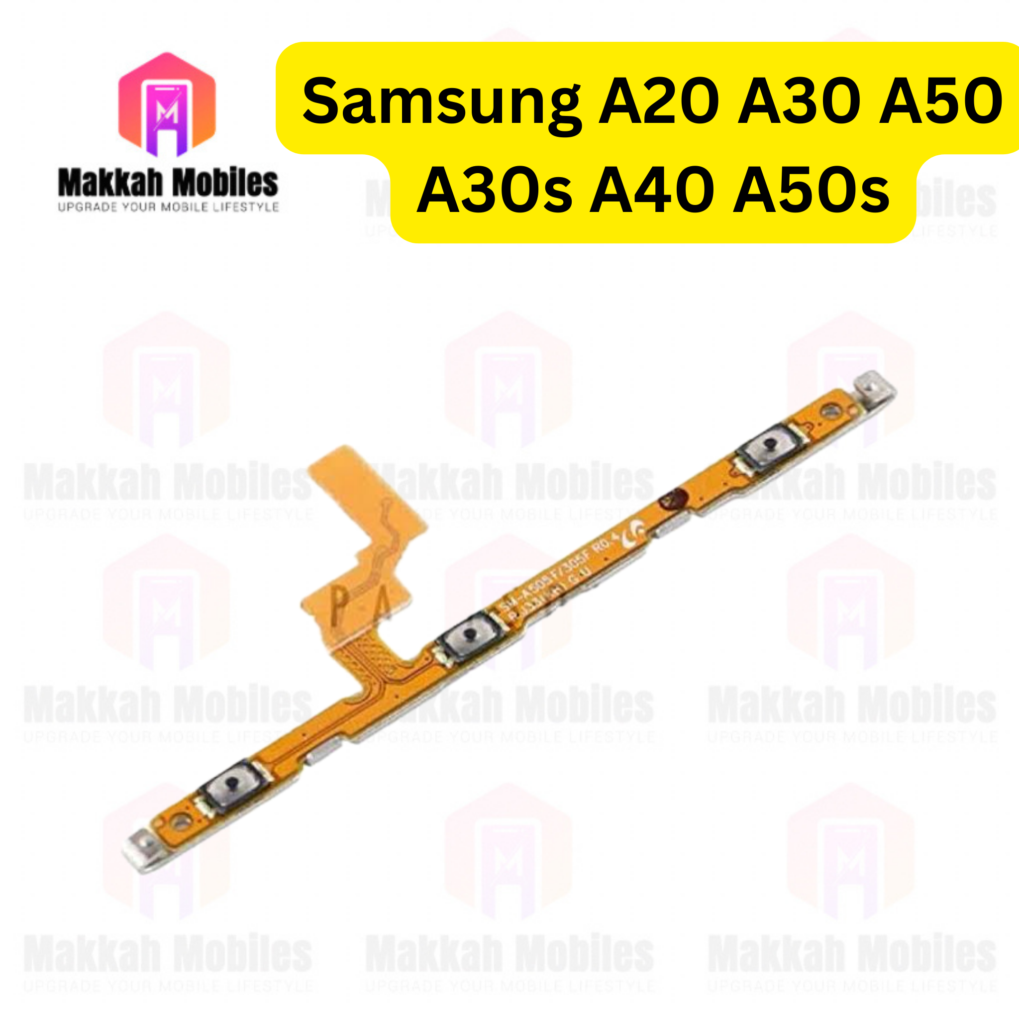 Samsung A20 A30 A50 A40 A50s A30s Power Button On Off Strip Volume Button Flex