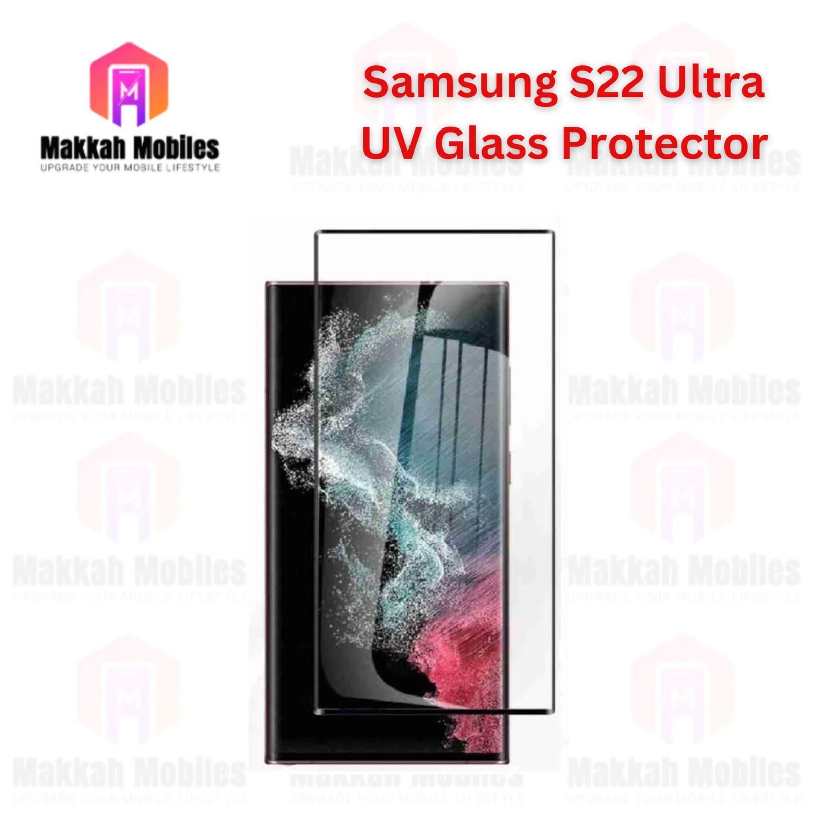 Smasung S22 Ultra UV Tempered Glass Protector