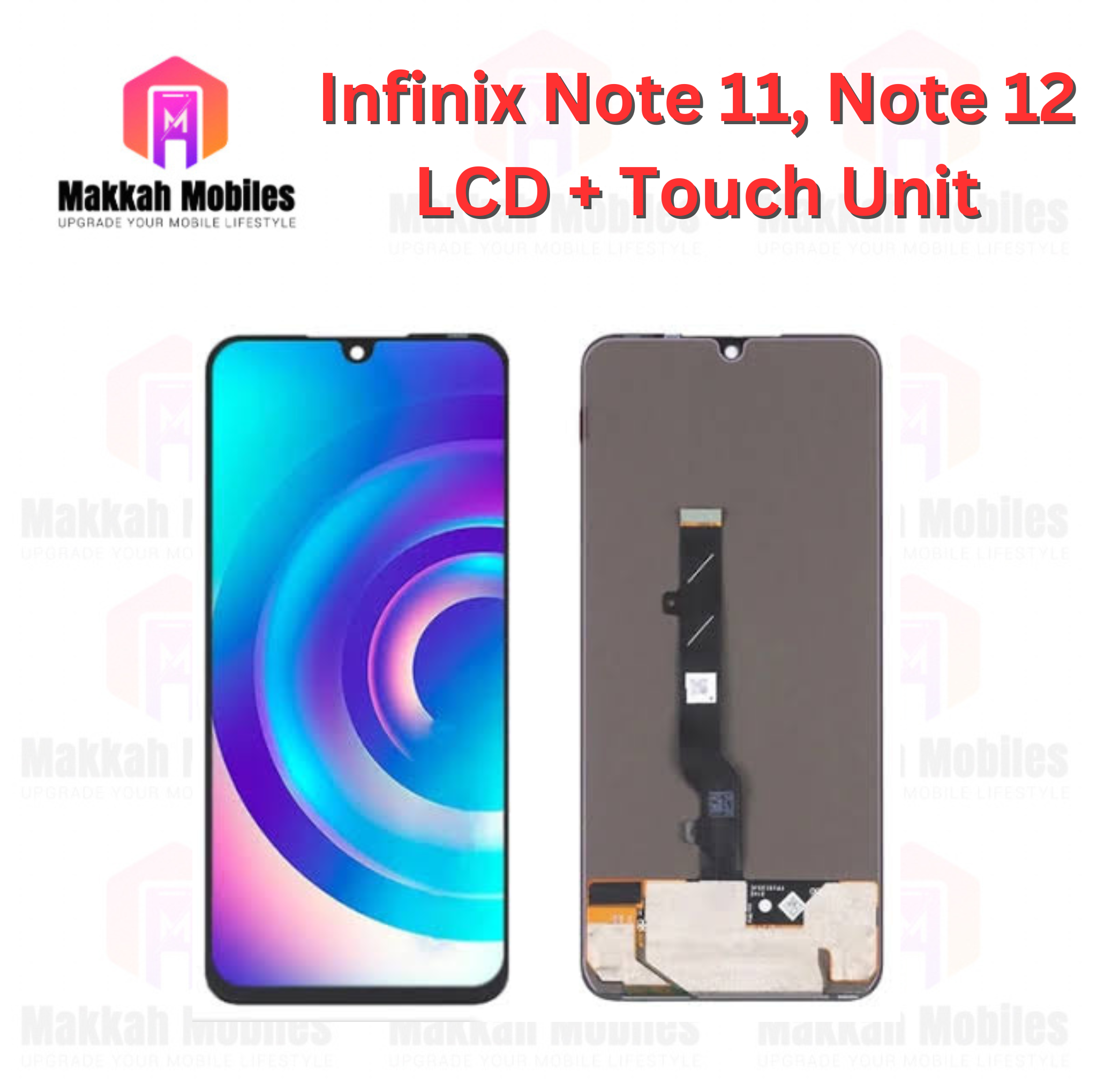 Infinix Note 11 Note 12 LCD + Touch Complete Panel Unit