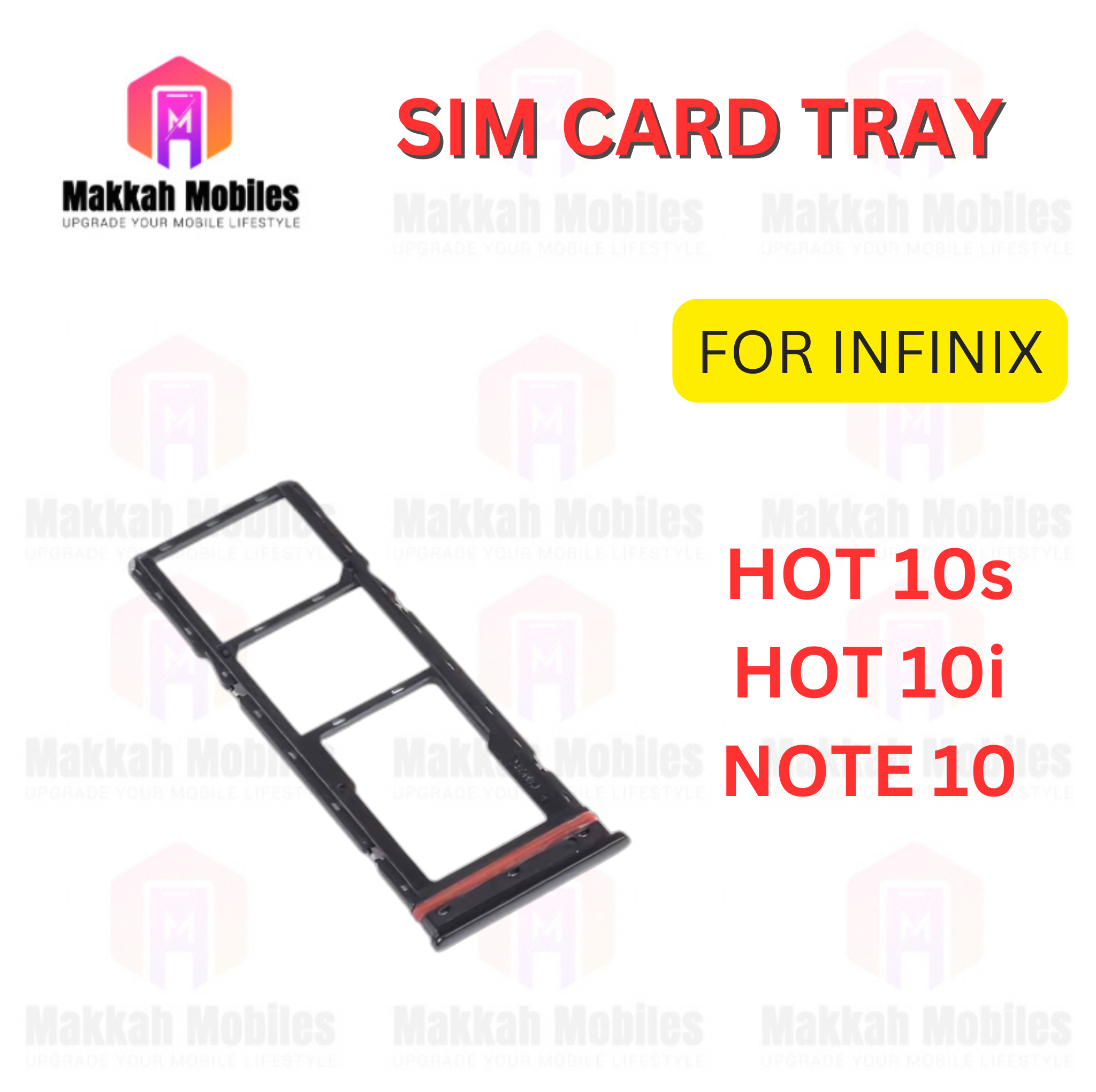 Infinix Hot 10s, Hot 10i, Note 10 Sim Tray Replacement