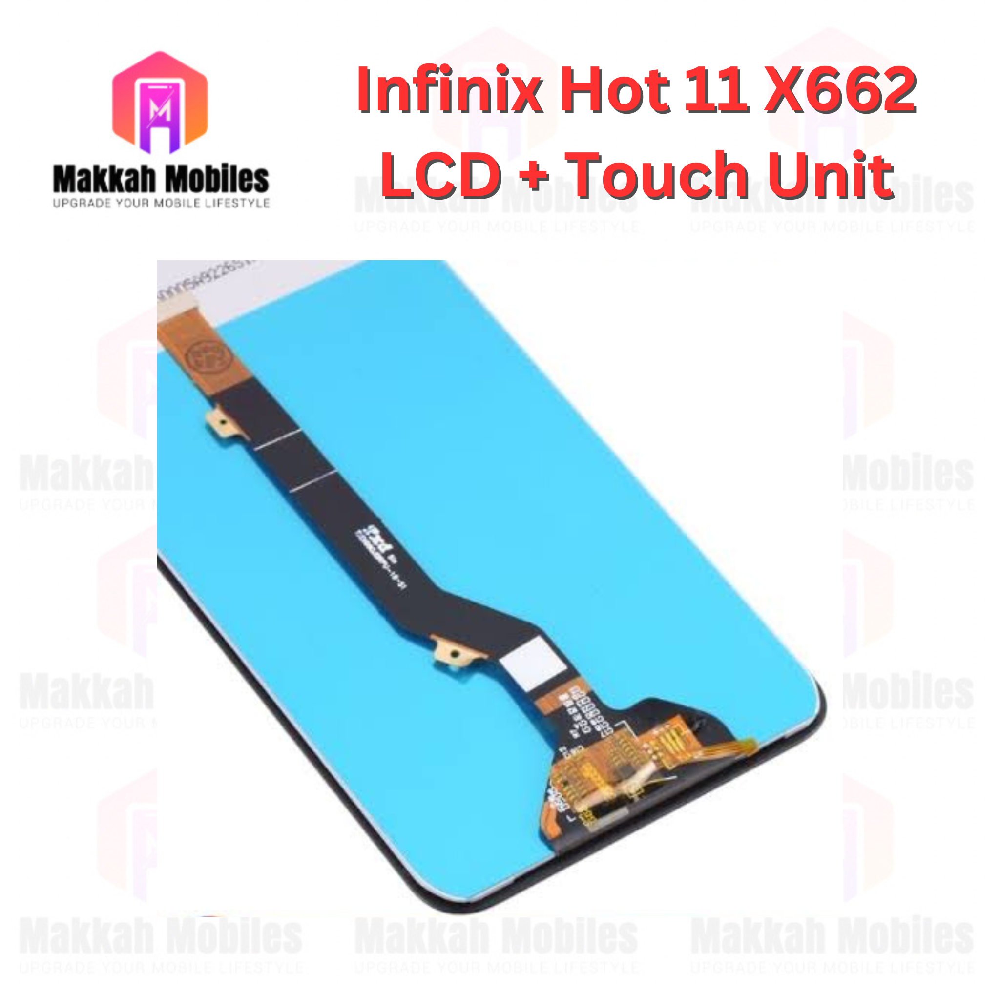 Infinix Hot 11 X662 LCD + Touch Complete Panel Unit