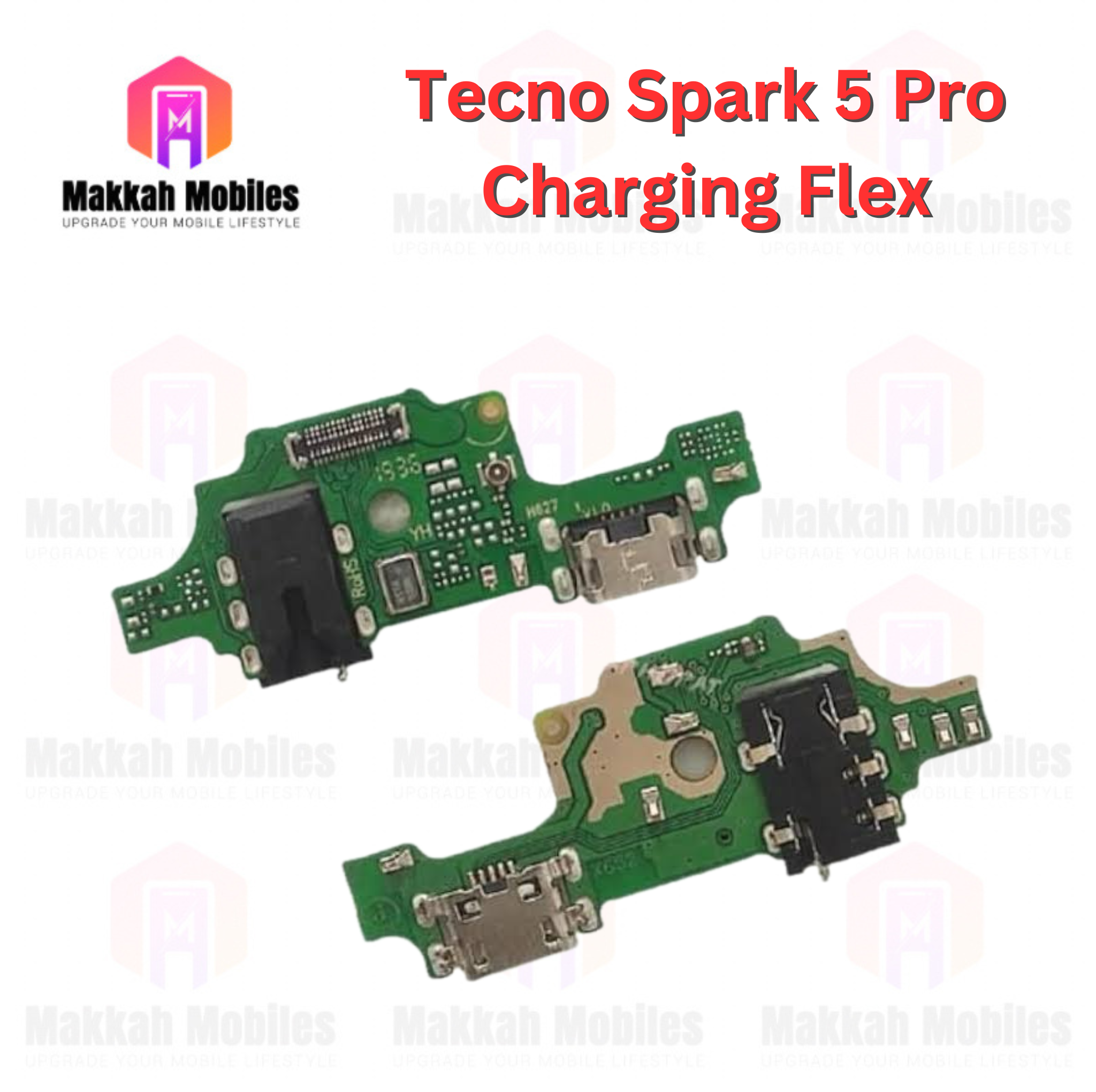 Tecno Spark 5 Pro Charging Flex Original Board Replacement