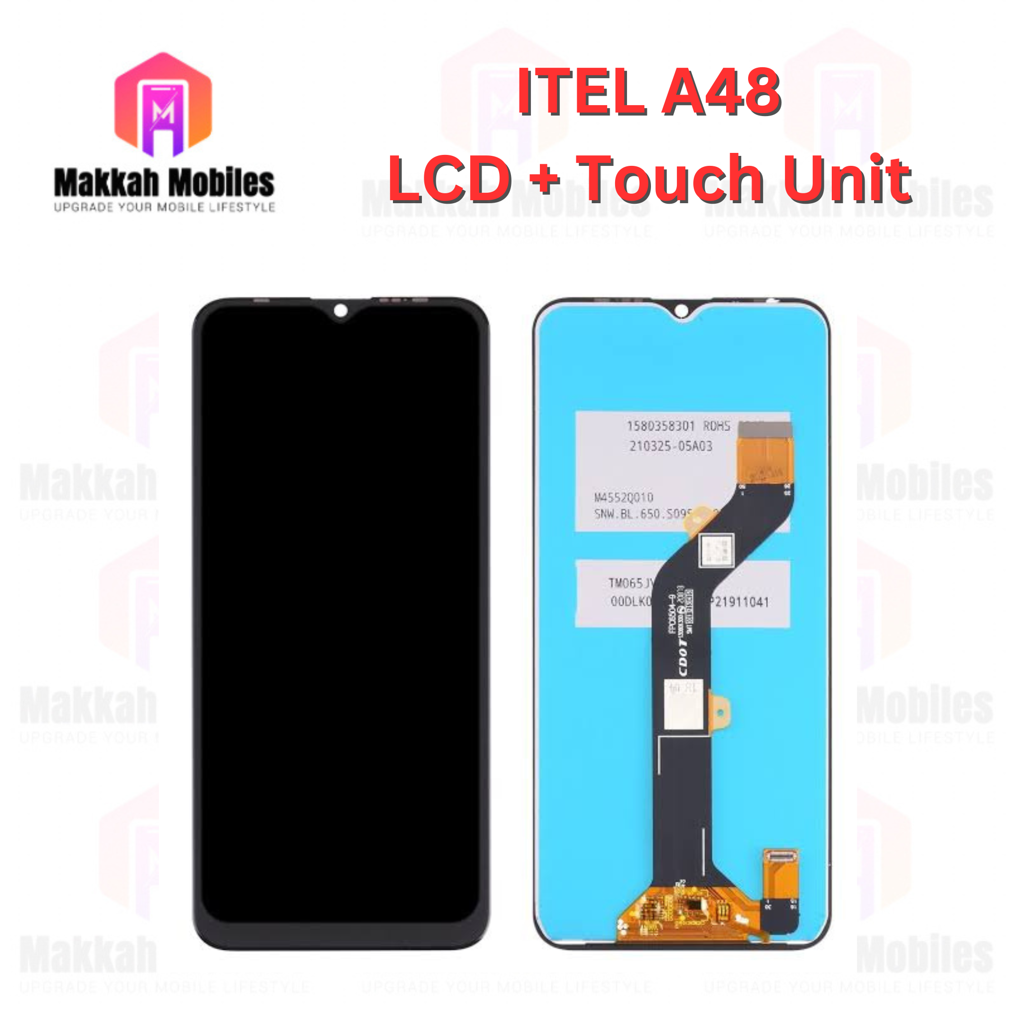 Itel A48 LCD + Touch Complete Panel Unit